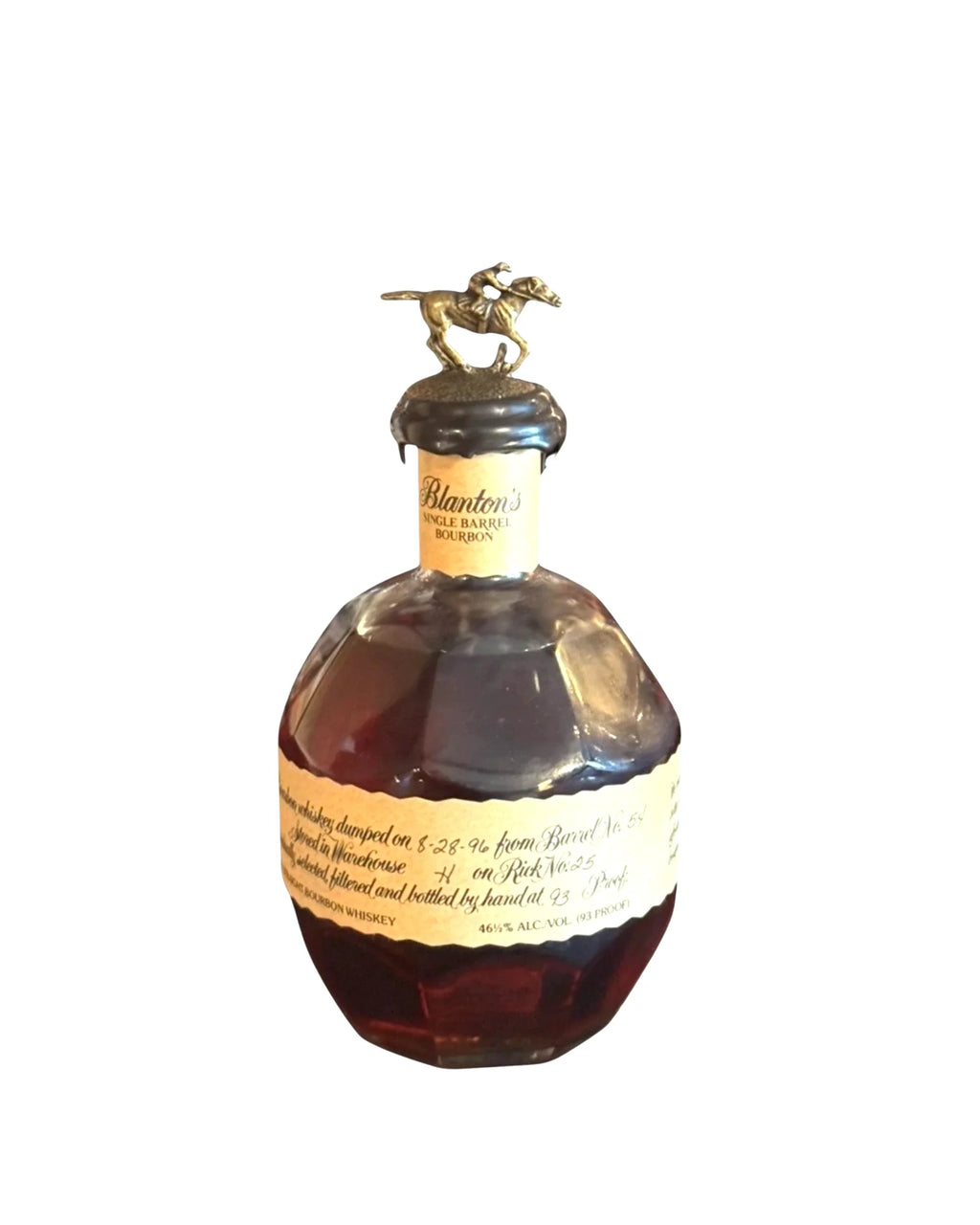 1996 Blanton's Single Barrel Bourbon 93 Proof 750ml