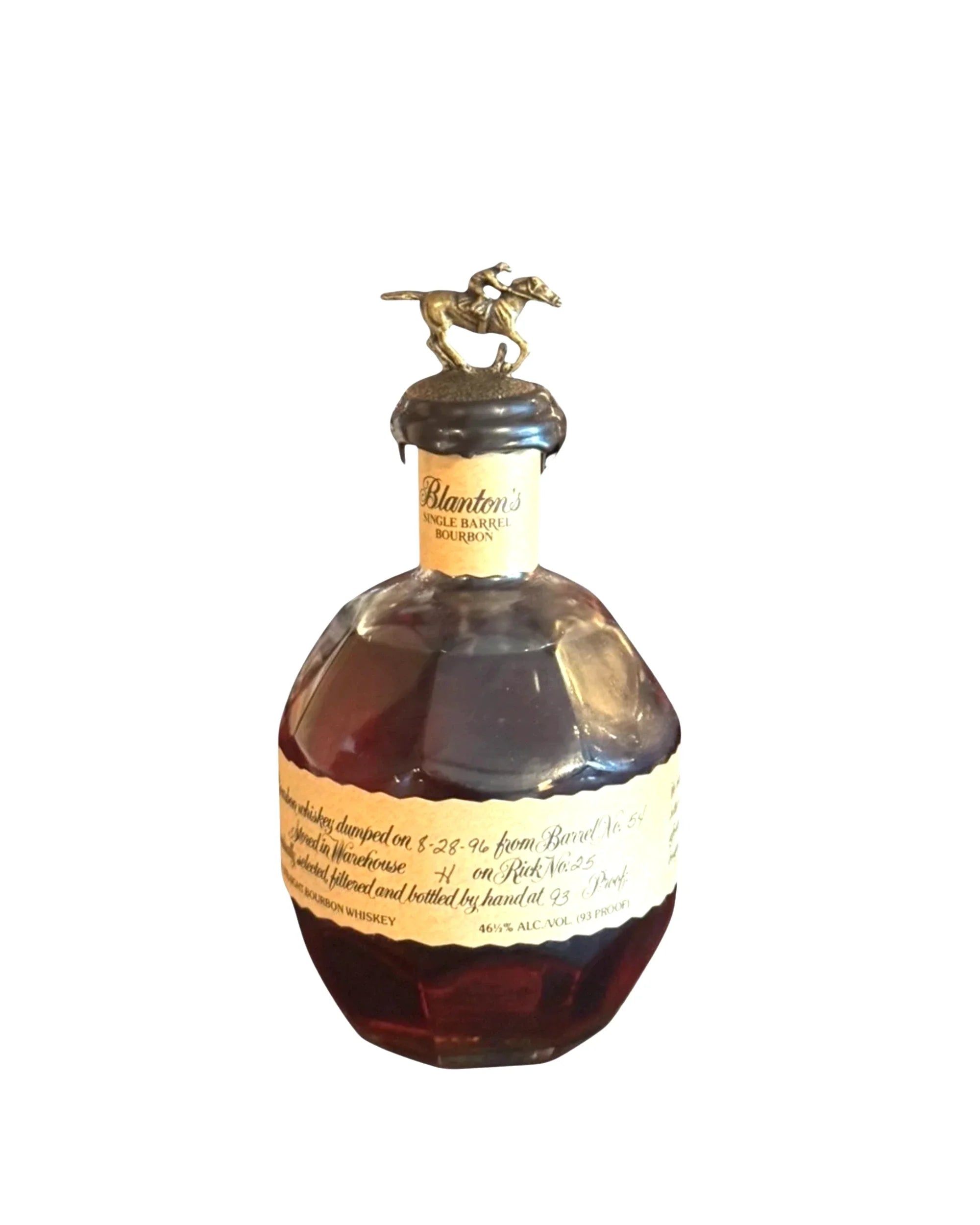 1996 Blanton's Single Barrel Bourbon 93 Proof 750ml