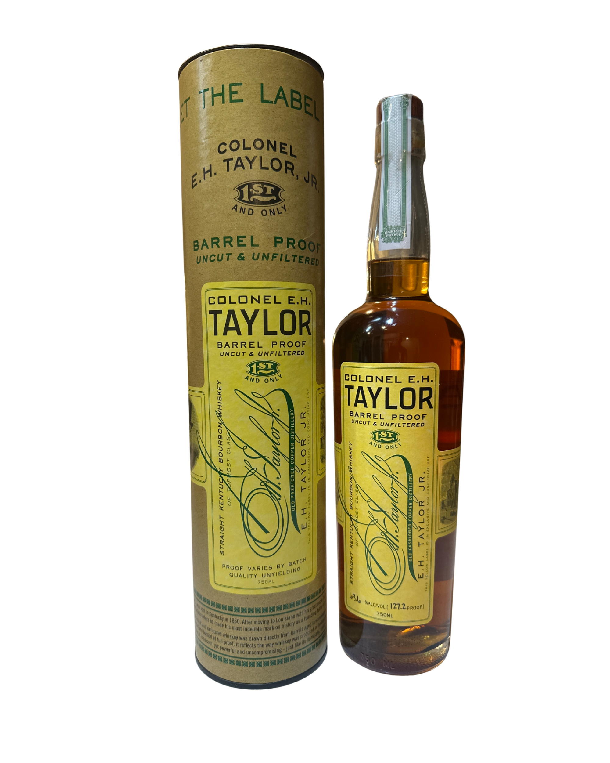 2015 Colonel E.H. Taylor Barrel Proof Uncut & Unfiltered 127.2 Proof Batch 4
