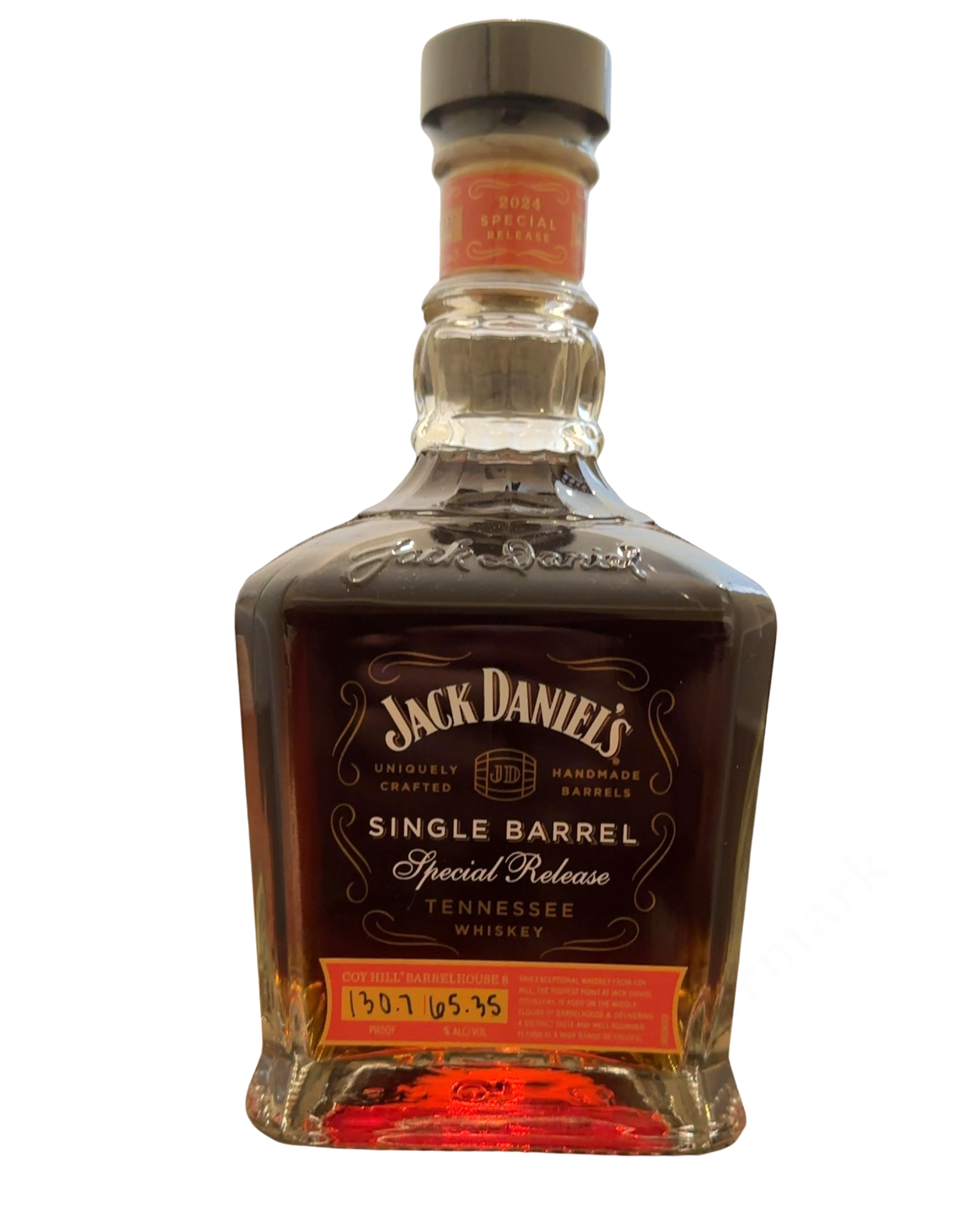 Jack Daniel's Single Barrel Special Release Tennessee Whiskey 130.7 Proof