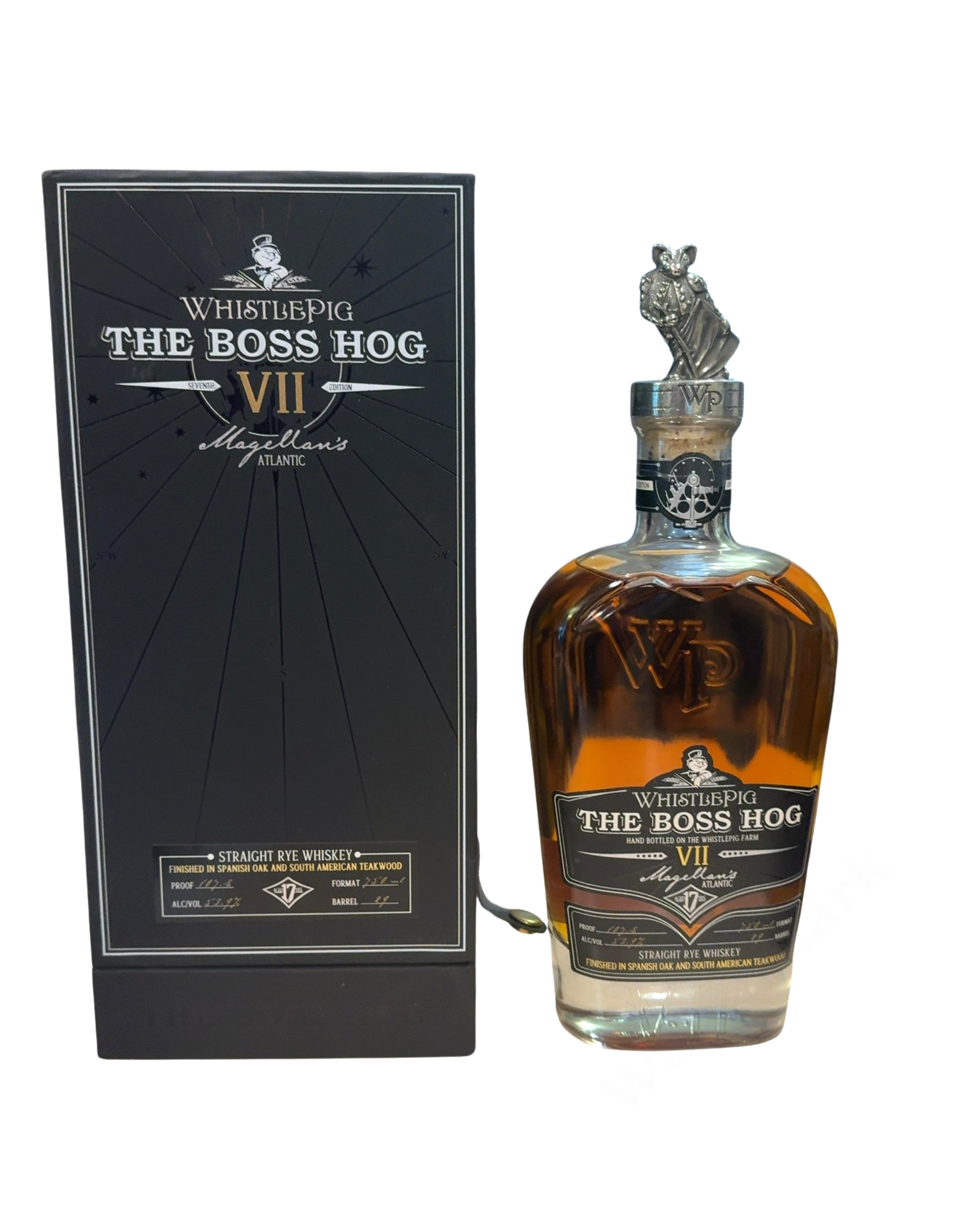 2020 WhistlePig The Boss Hog VII: Magellan's Atlantic 107.5 Proof 750ml