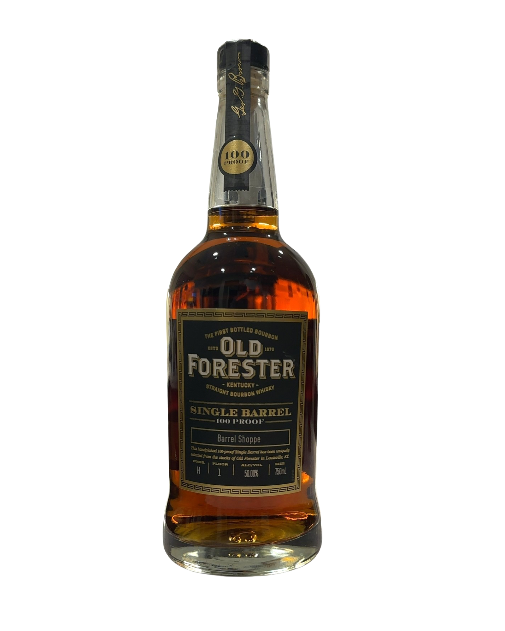 Old Forester Single Barrel 100 Proof Barrel Shoppe 100 Proof 750ml