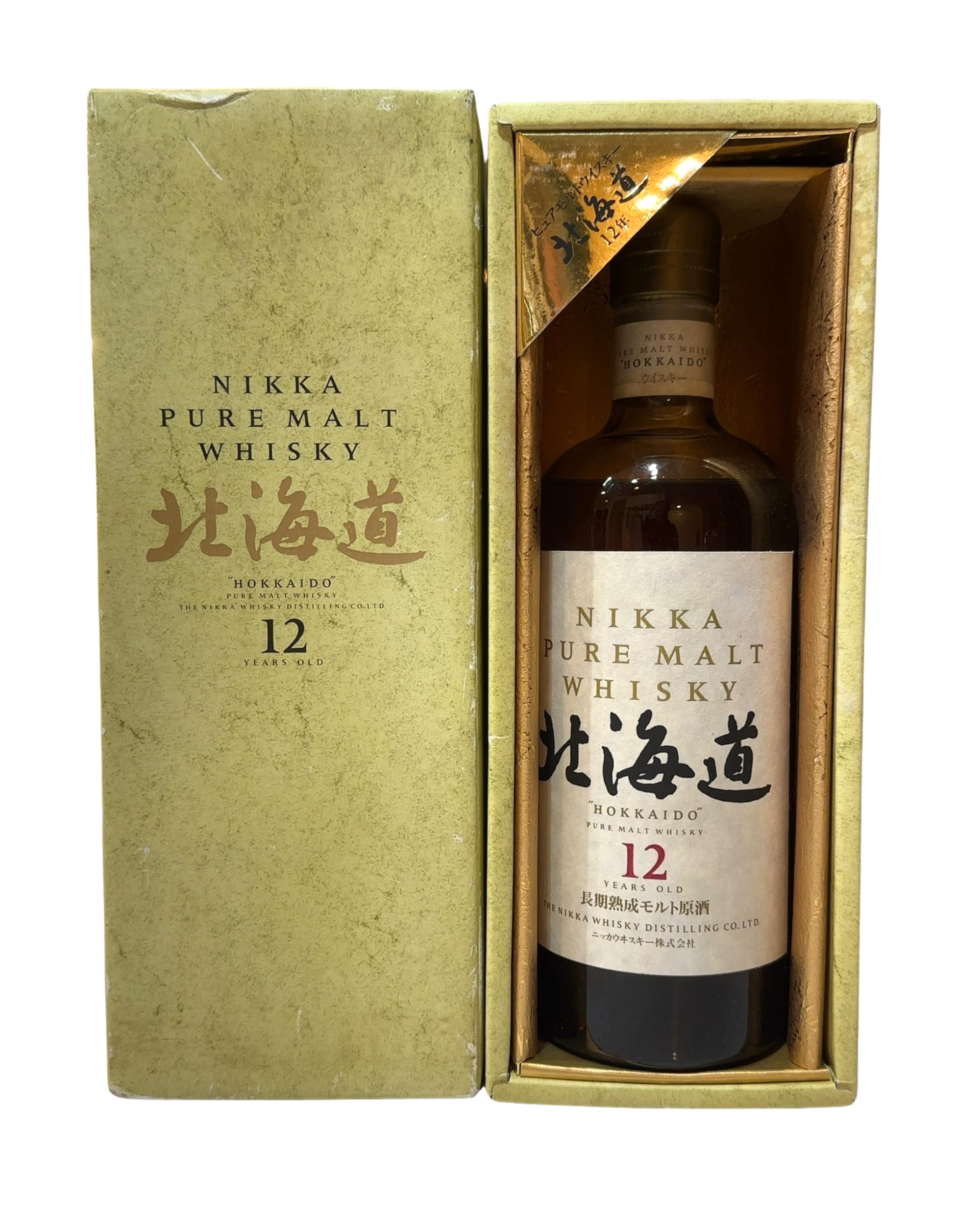 1984 Nikka Hokkaido Nikka Pure Malt Whisky 86 Proof 750ml