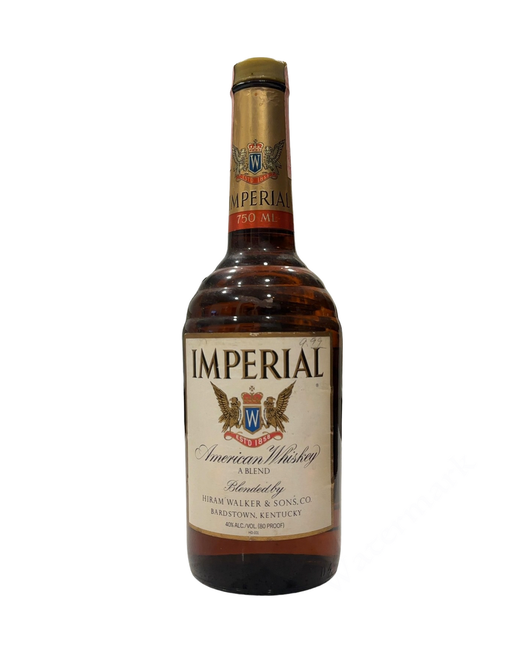 1988 Hiram Walker & Sons Co. Imperial American Whiskey 80 Proof 750ml