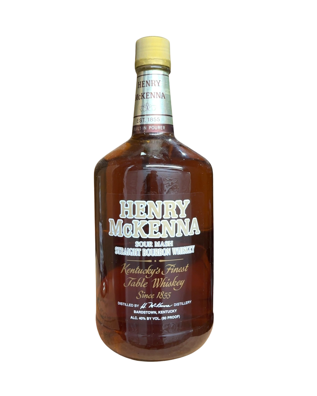 2012 Henry McKenna Sour Mash Straight Bourbon Whiskey 80 Proof 1.75ml