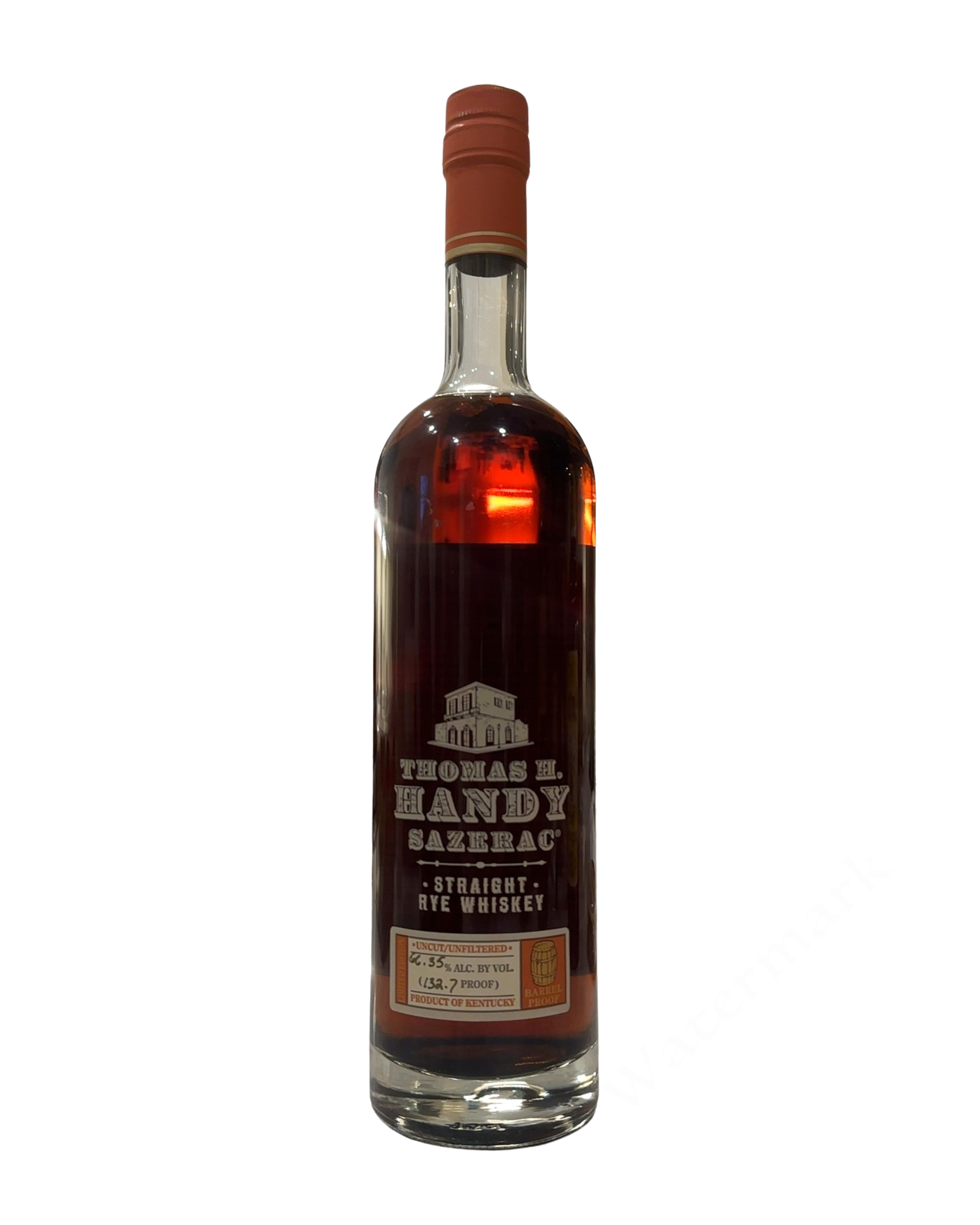 2006 Sazerac Thomas H. Handy Sazerac Straight Rye Whiskey 132.7 Proof