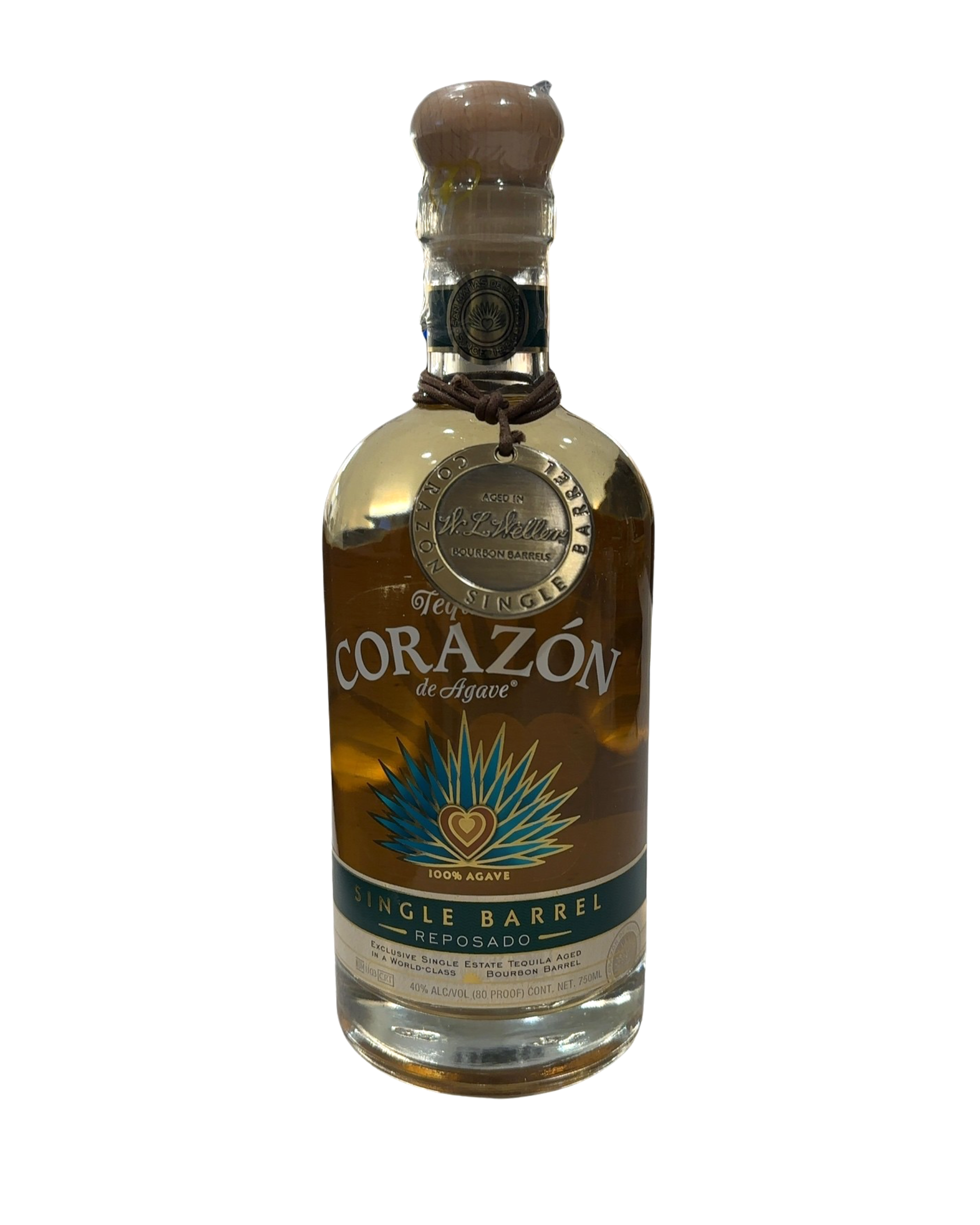 2021 Corazón Single Barrel Reposado 80 Proof 750ml