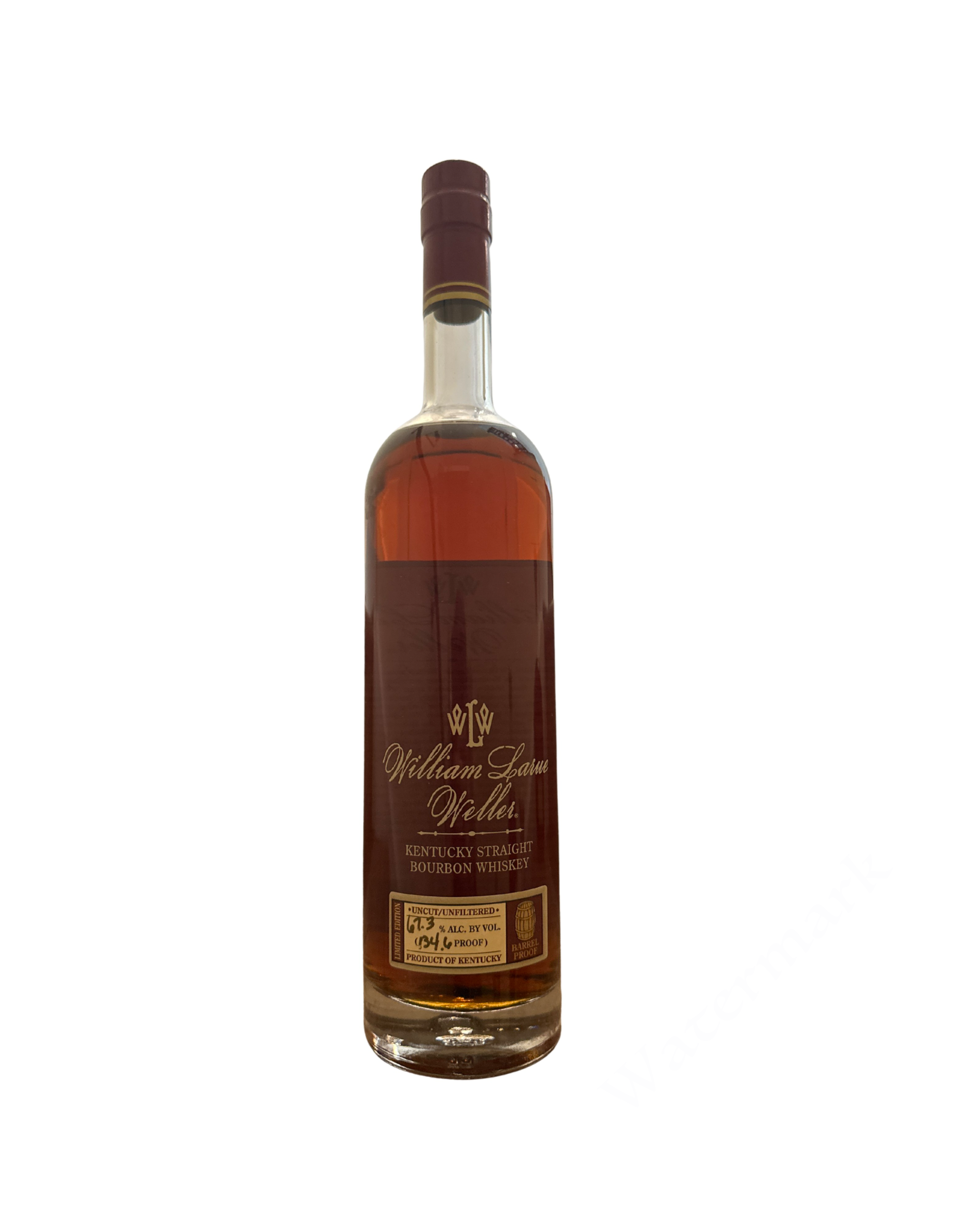 William Larue Weller Kentucky Straight Bourbon Whiskey 134.6 Proof