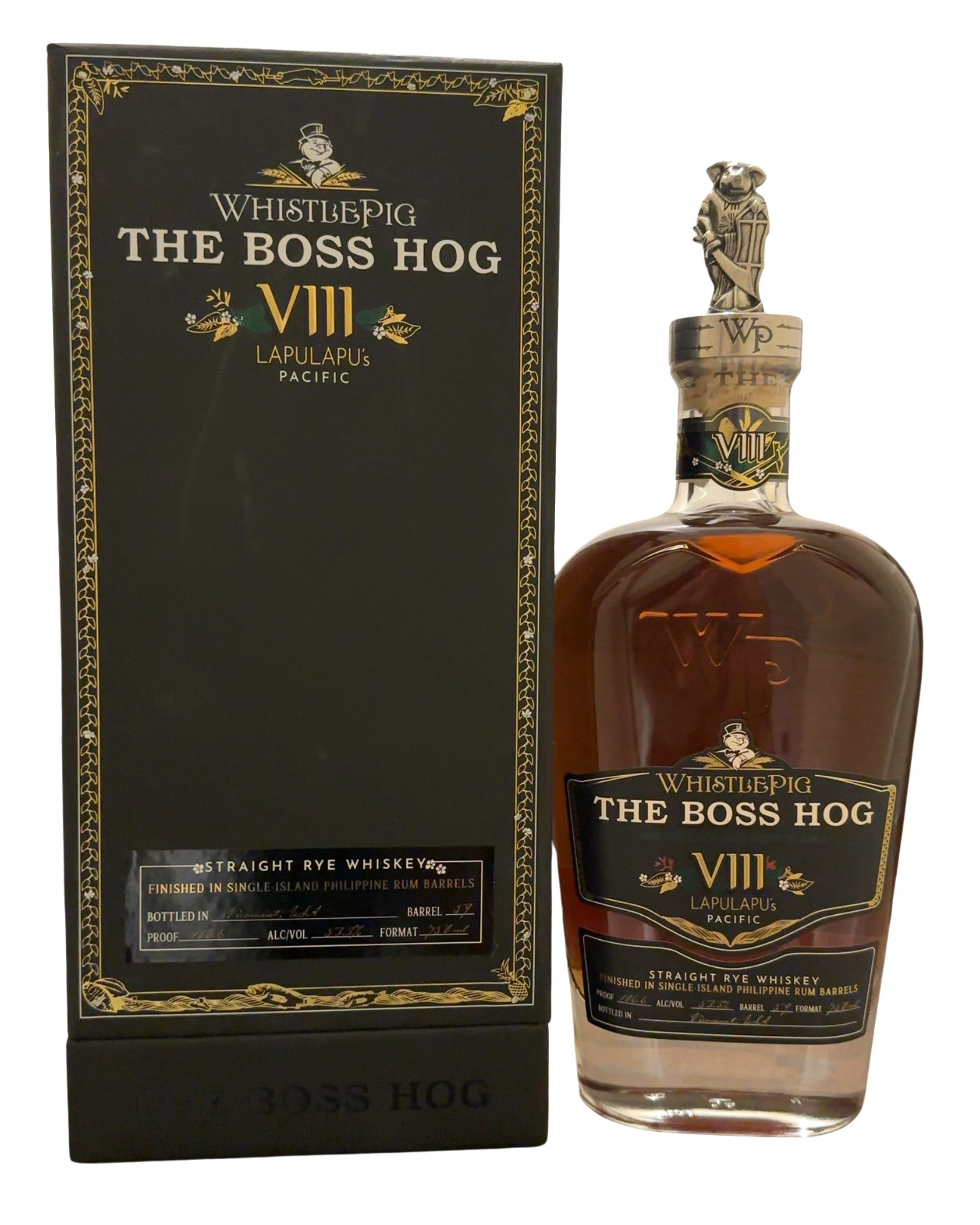 WhistlePig The Boss Hog VIII Lapulapu's Pacific 106.6 Proof