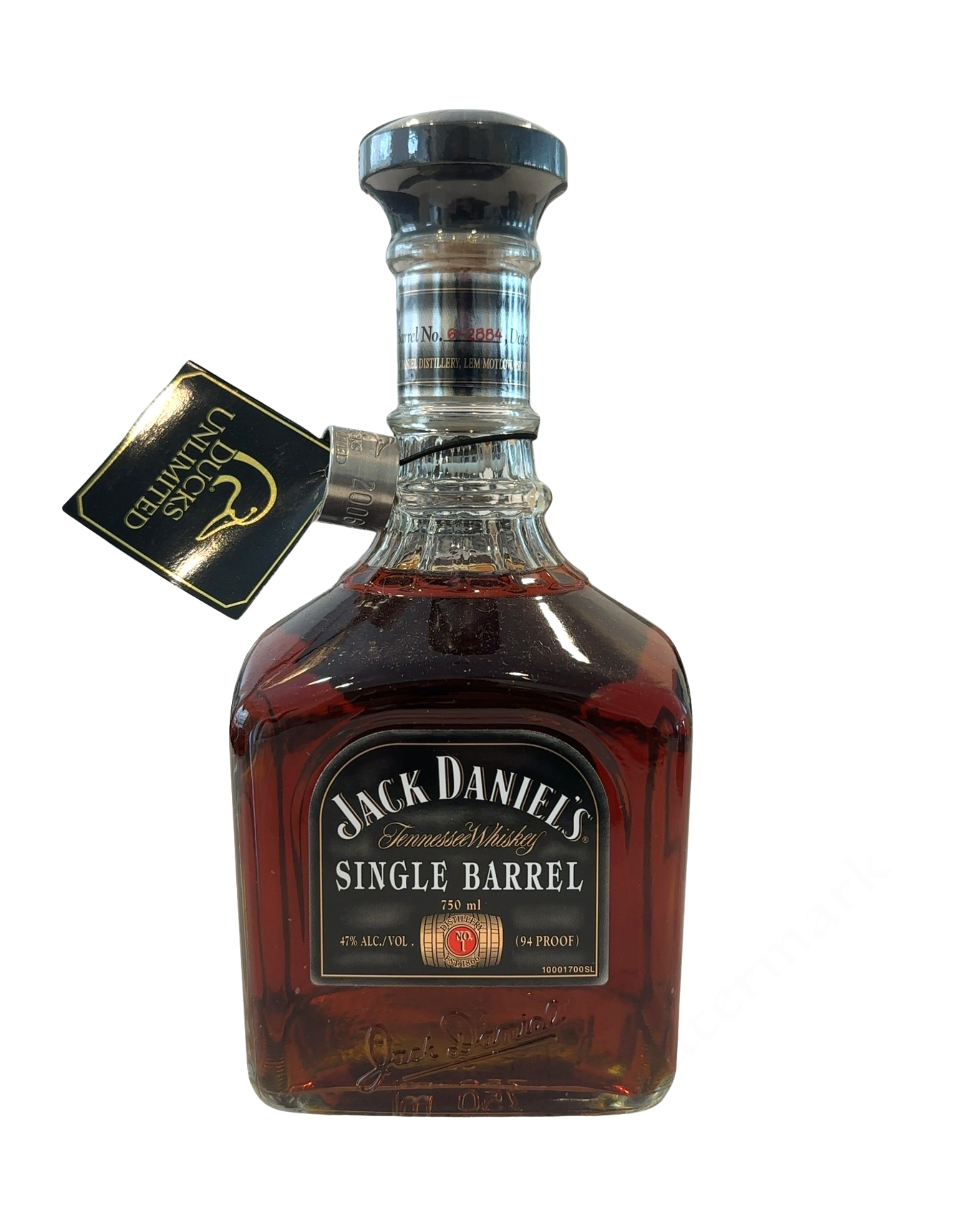2006 Jack Daniel's Ducks Unlimited Single Barrel Tennessee Whiskey 94 Proof