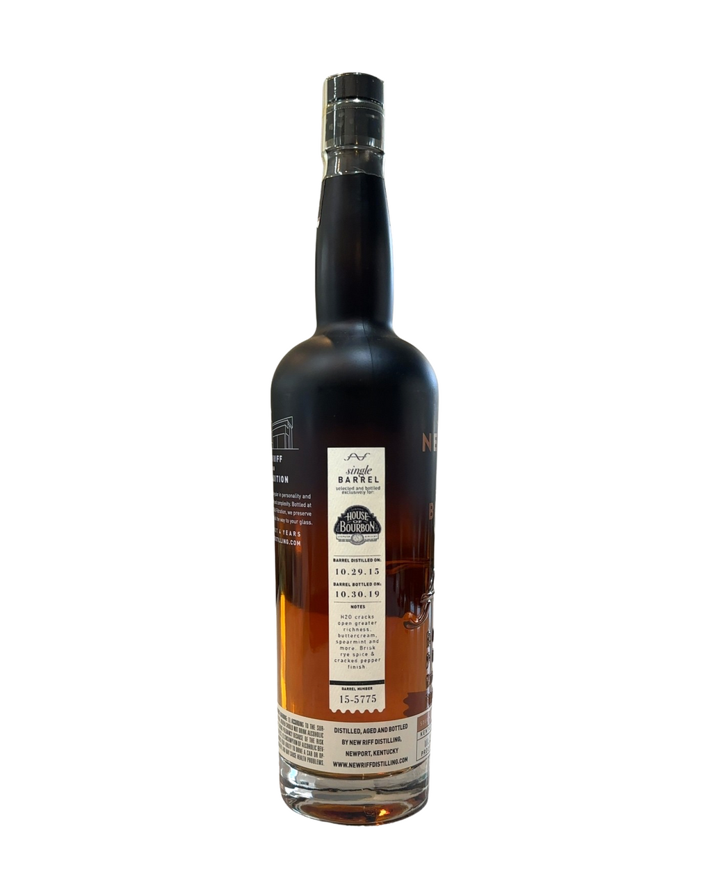 2019 New Riff Justin's House of Bourbon 111.2 Proof 750ml