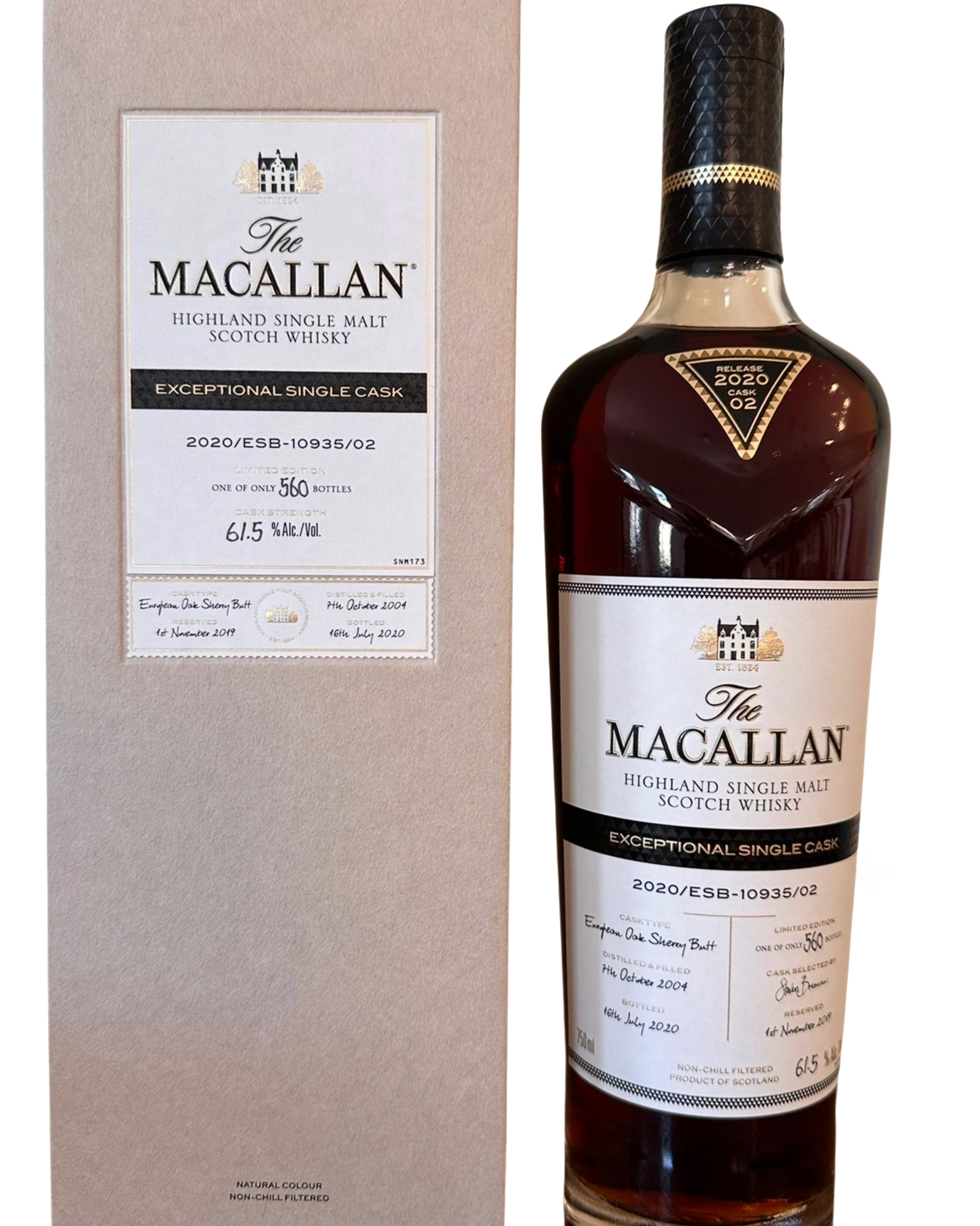 The Macallan Exceptional Single Cask 123 Proof