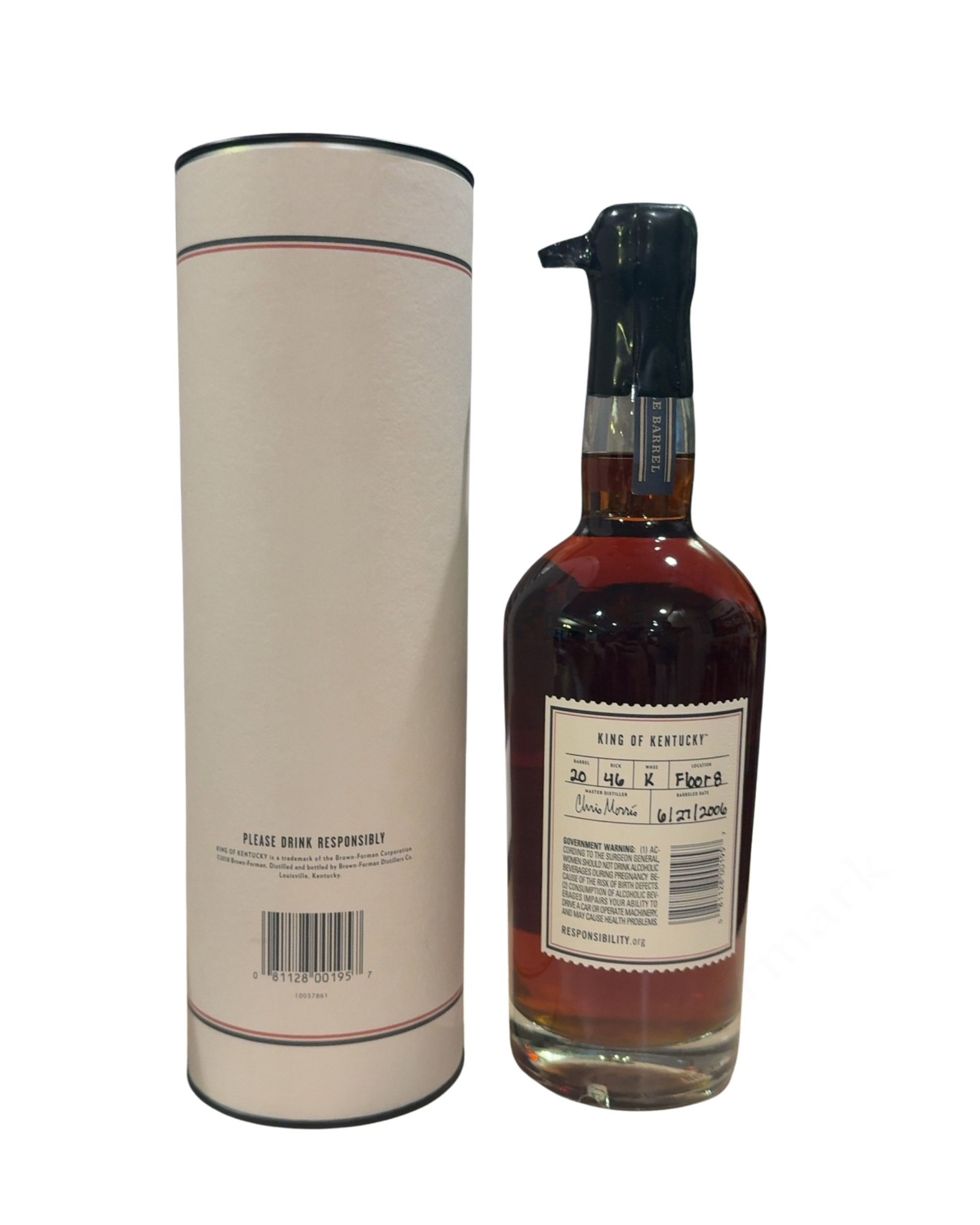 2020 King of Kentucky Single Barrel 124.5 Proof 750ml