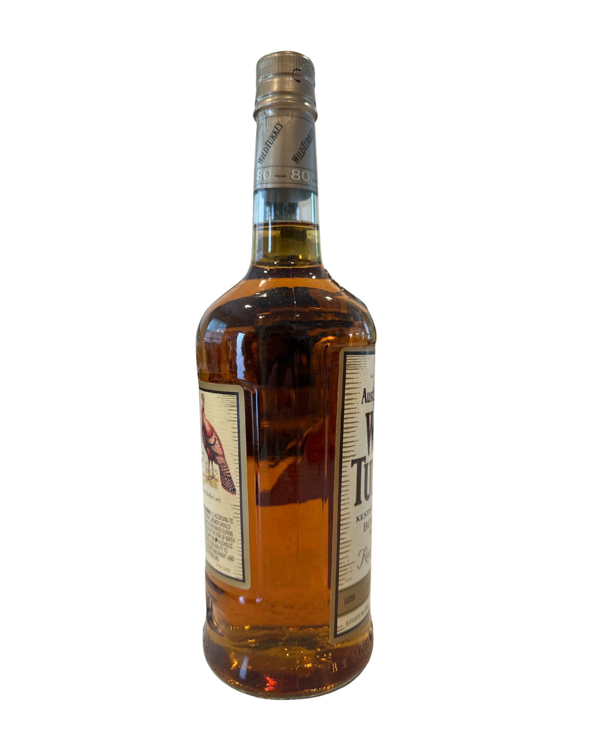 Wild Turkey Austin Nichols Kentucky Straight Bourbon Whiskey 80 Proof 1ml