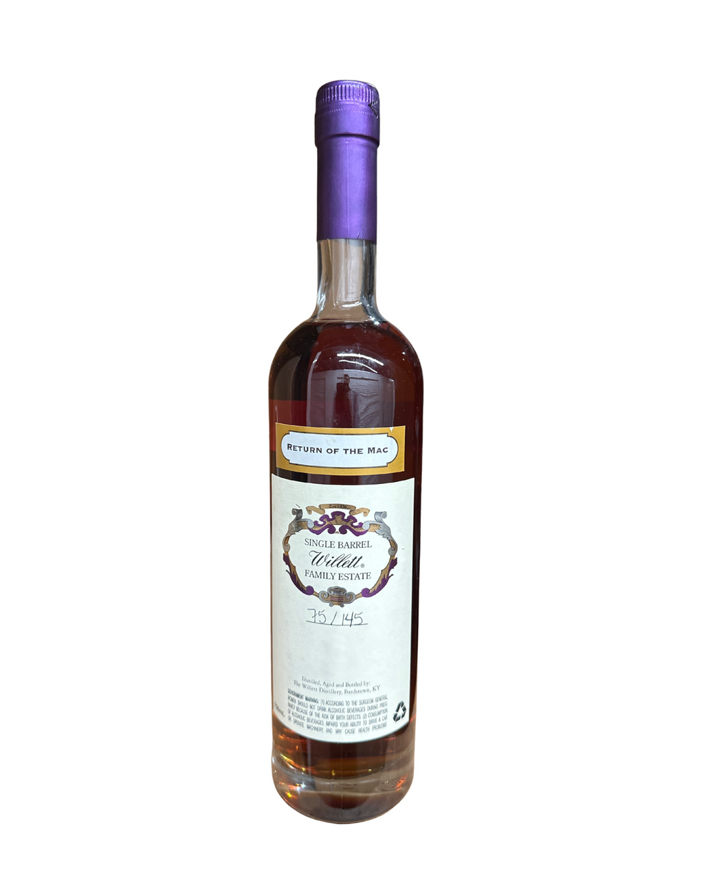 Willett #196 Return Of The Mac 129.8 Proof 750ml