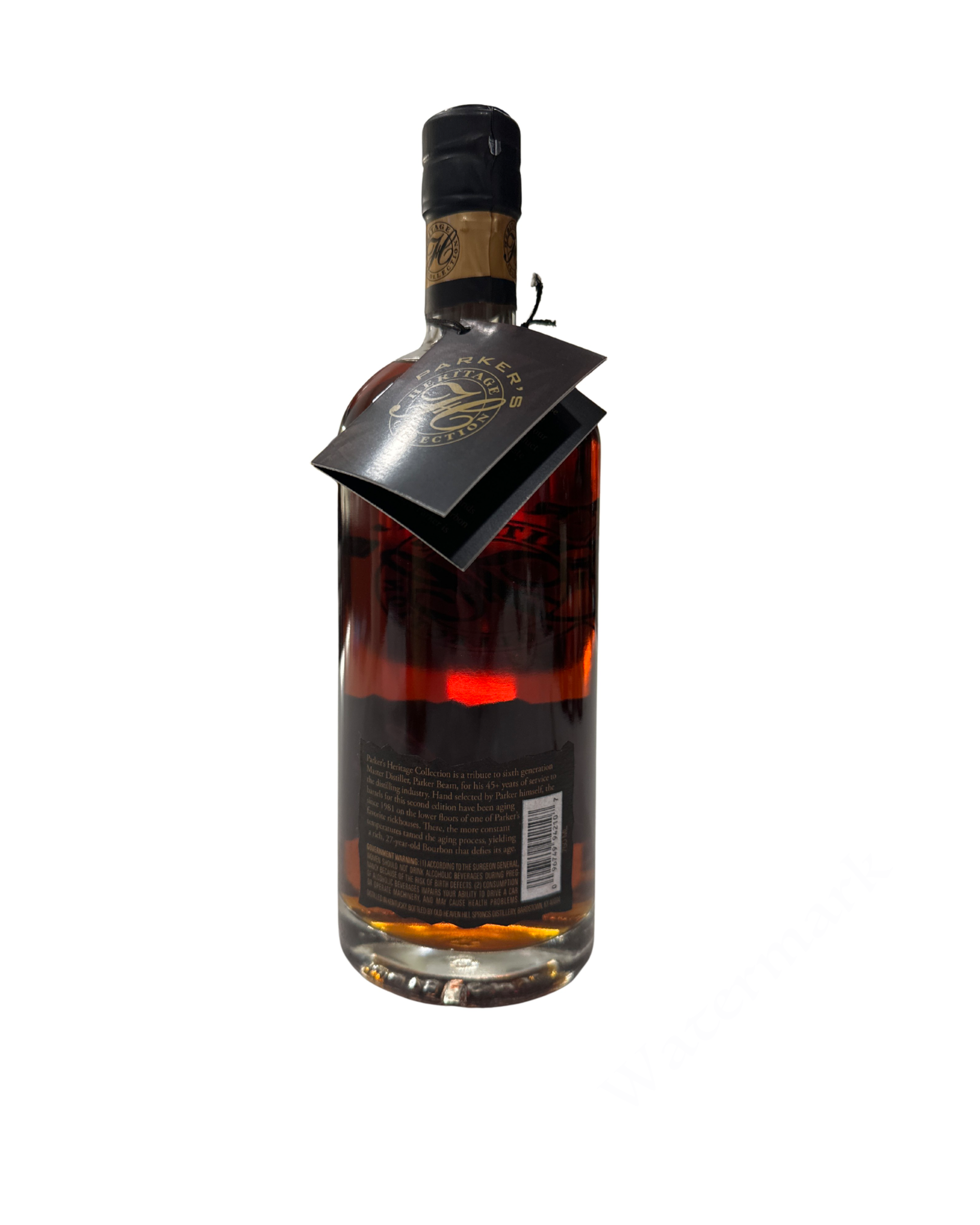 2008 Parker's Heritage Collection Kentucky Straight Bourbon Whiskey 96 Proof 750ml
