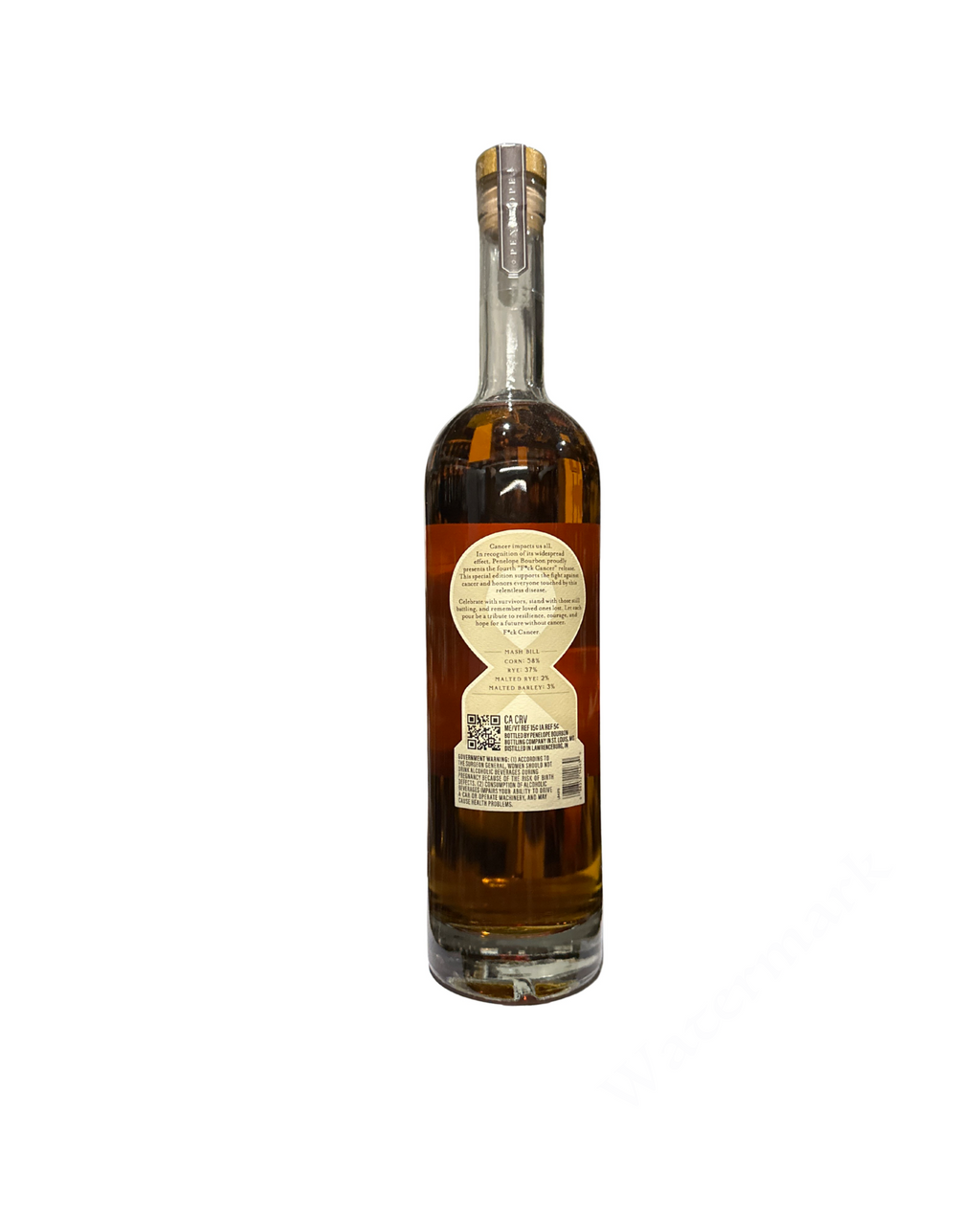 2025 Penelope Bourbon Fuck Cancer Penelope Blend of Straight Whiskey 94 Proof 750ml