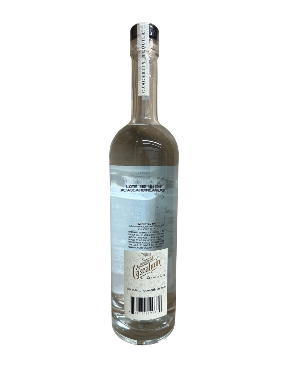 Tequila Cascahuin, S.A. Cascahuin Cerro de Luz Blanco 98 Proof 750ml