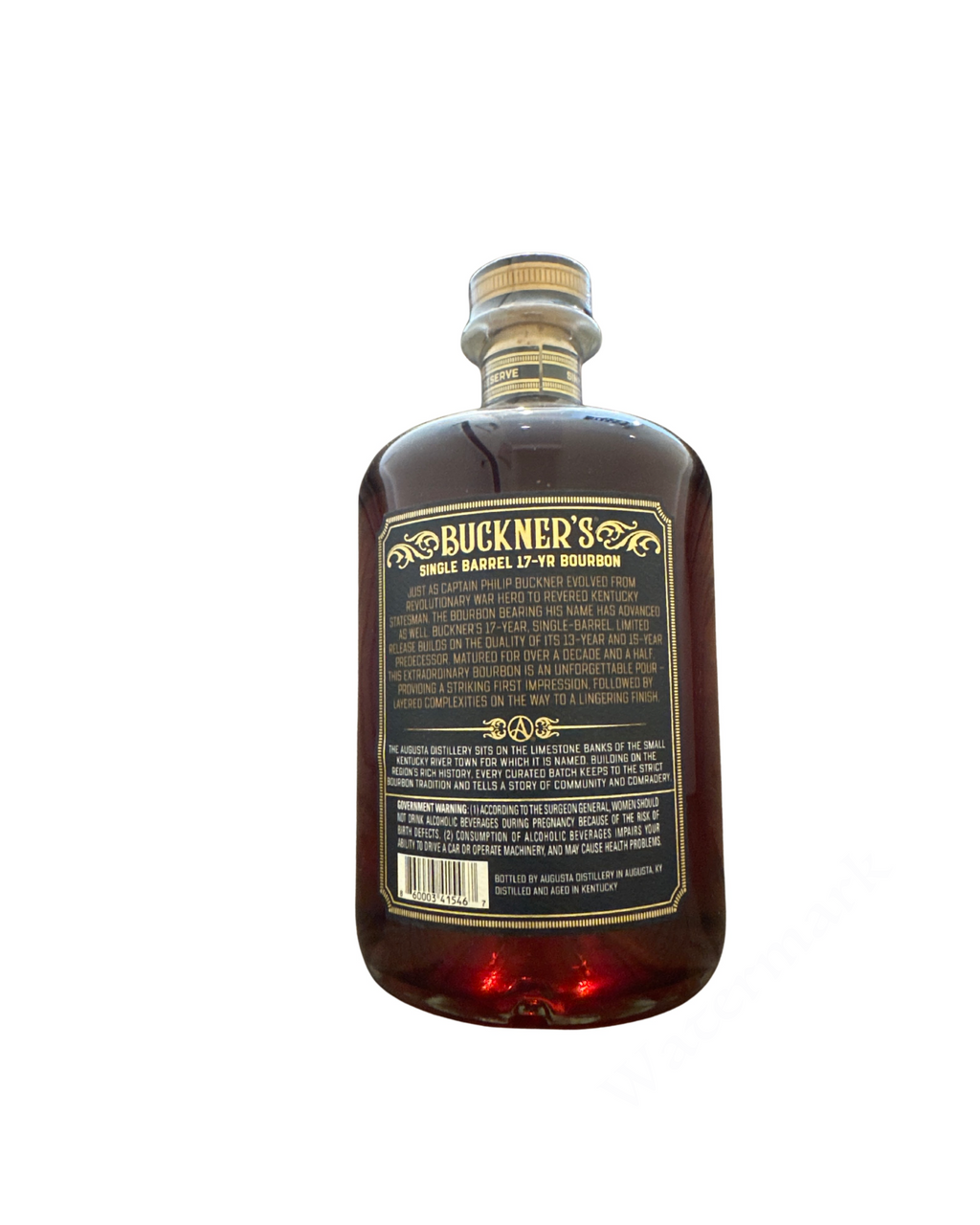 Augusta Distillery Buckner's Single Barrel 108.3 Proof