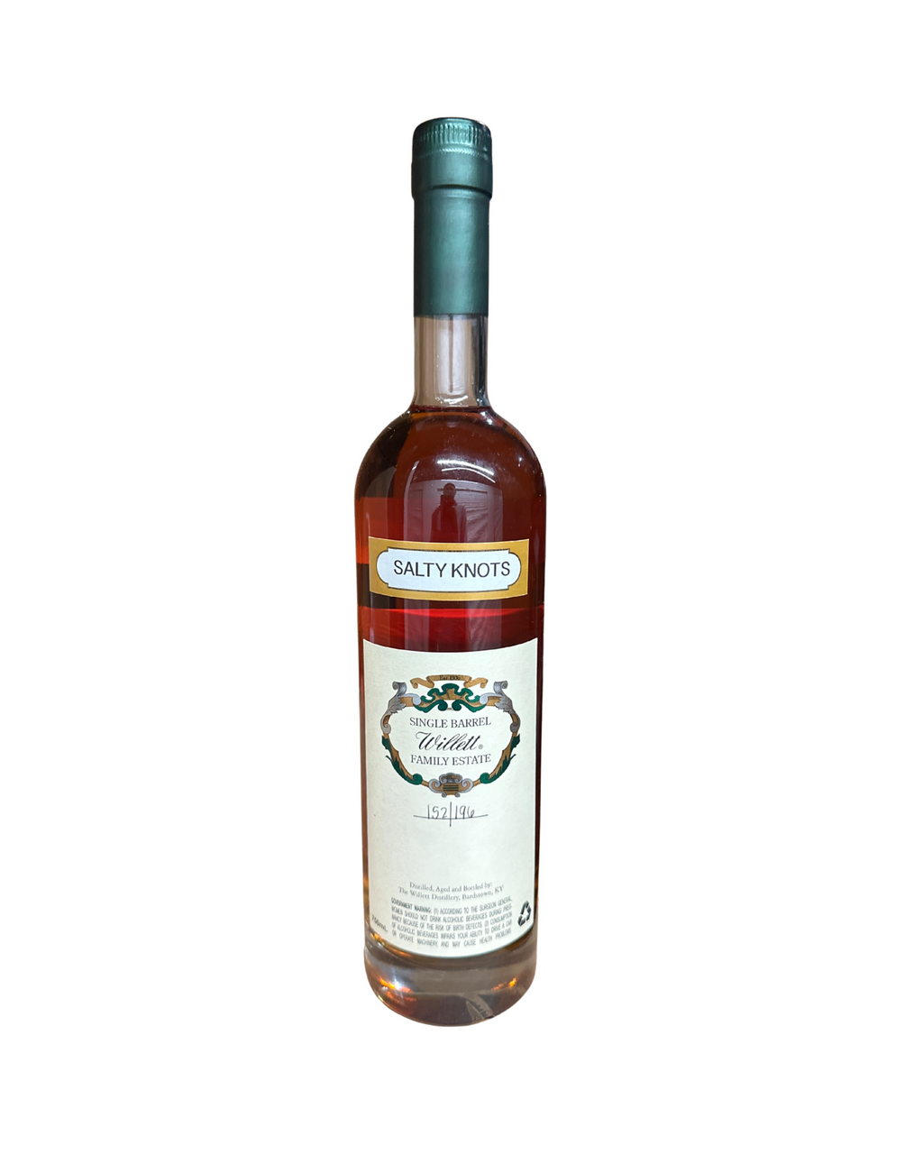 2019 Willett 6 Year Salty Knots #2252 Family Estate Bottled Single Barrel Rye  112.8 Proof 750ml