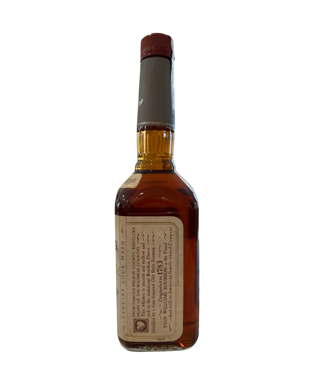 1997 Evan Williams Kentucky Straight Bourbon Whiskey 86 Proof 750ml