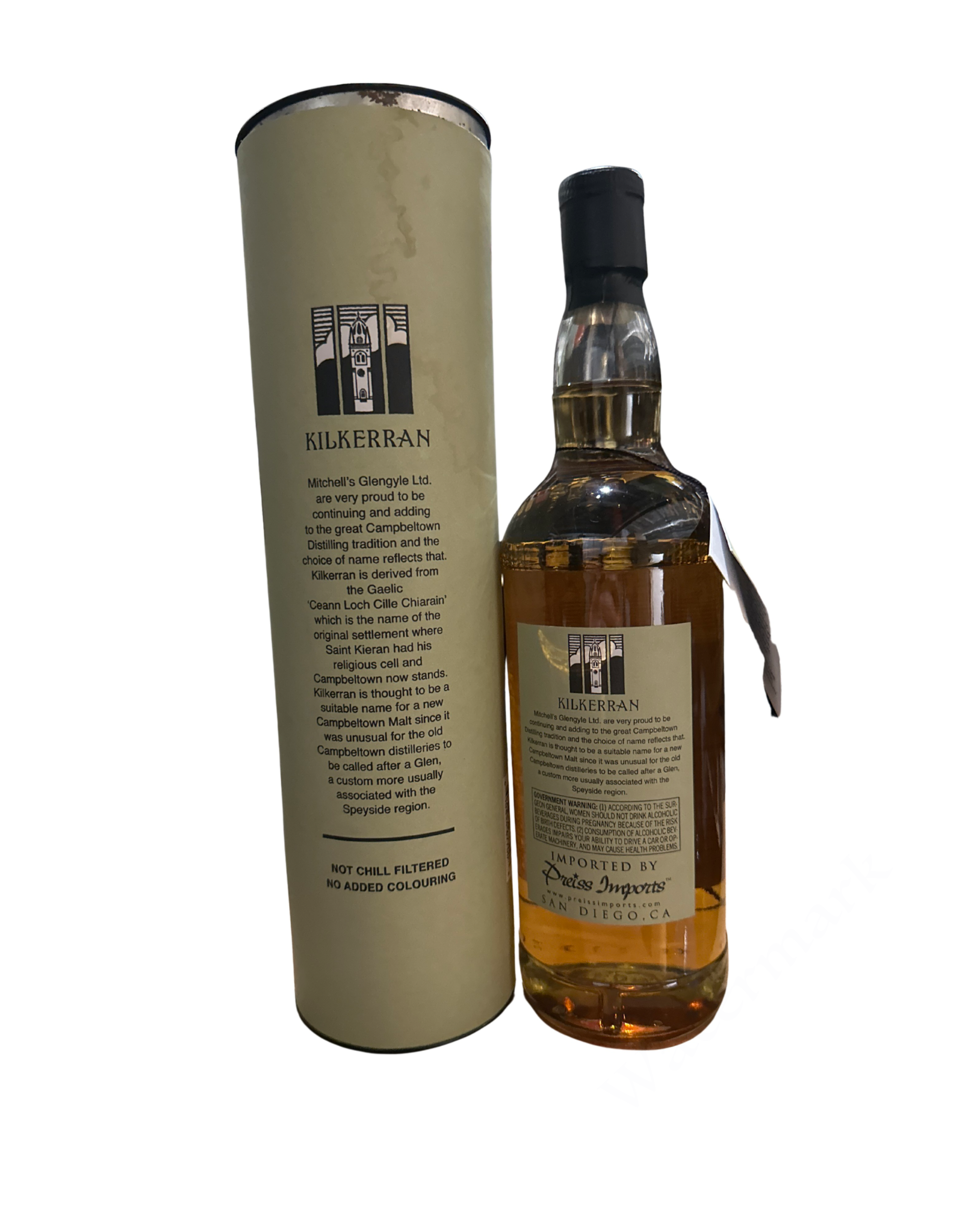 Glengyle Distillery Kilkerran Single Malt Scotch Whisky