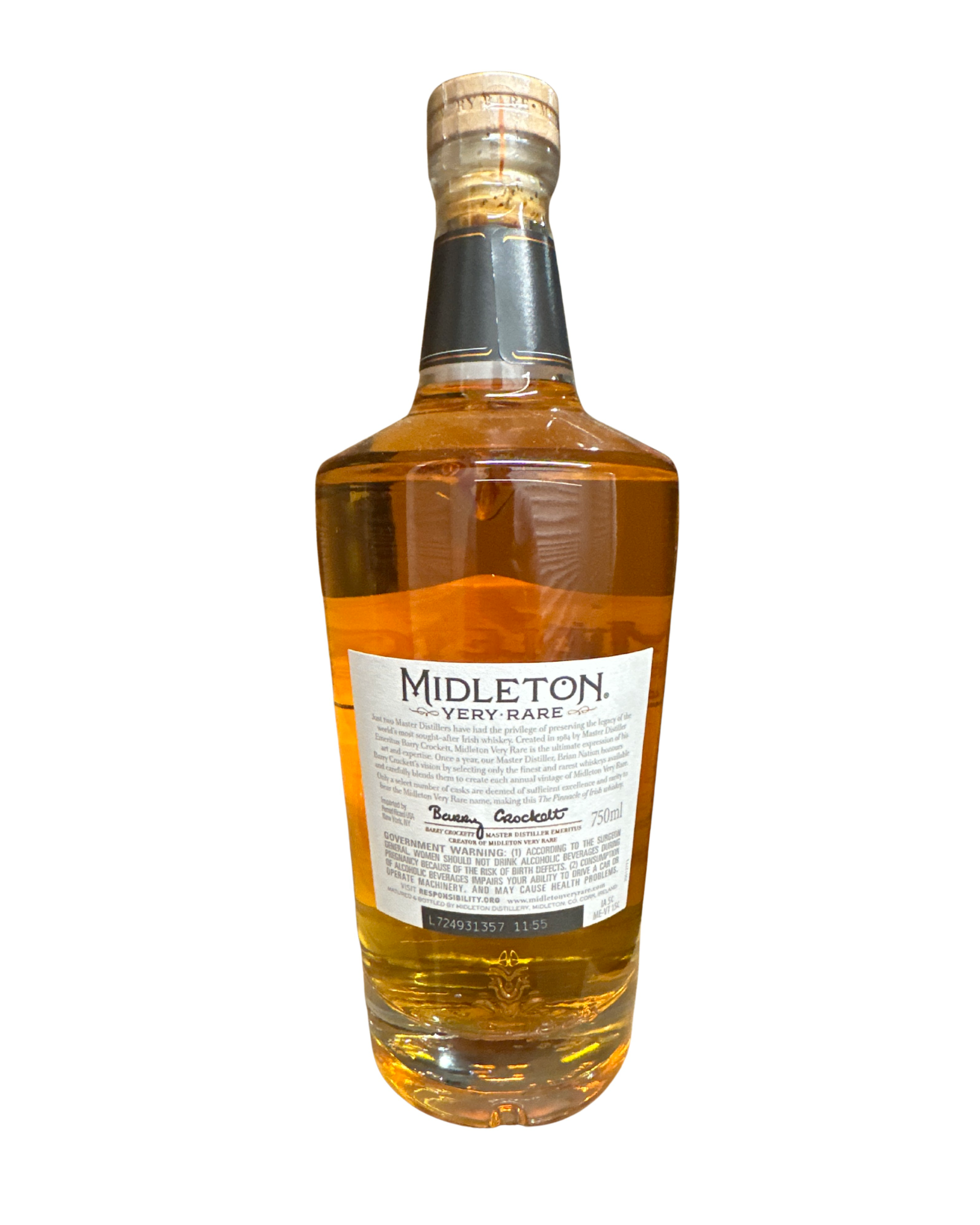 2017 Midleton Very Rare Vintage Release 80 Proof NO BOX 80 Proof 750ml