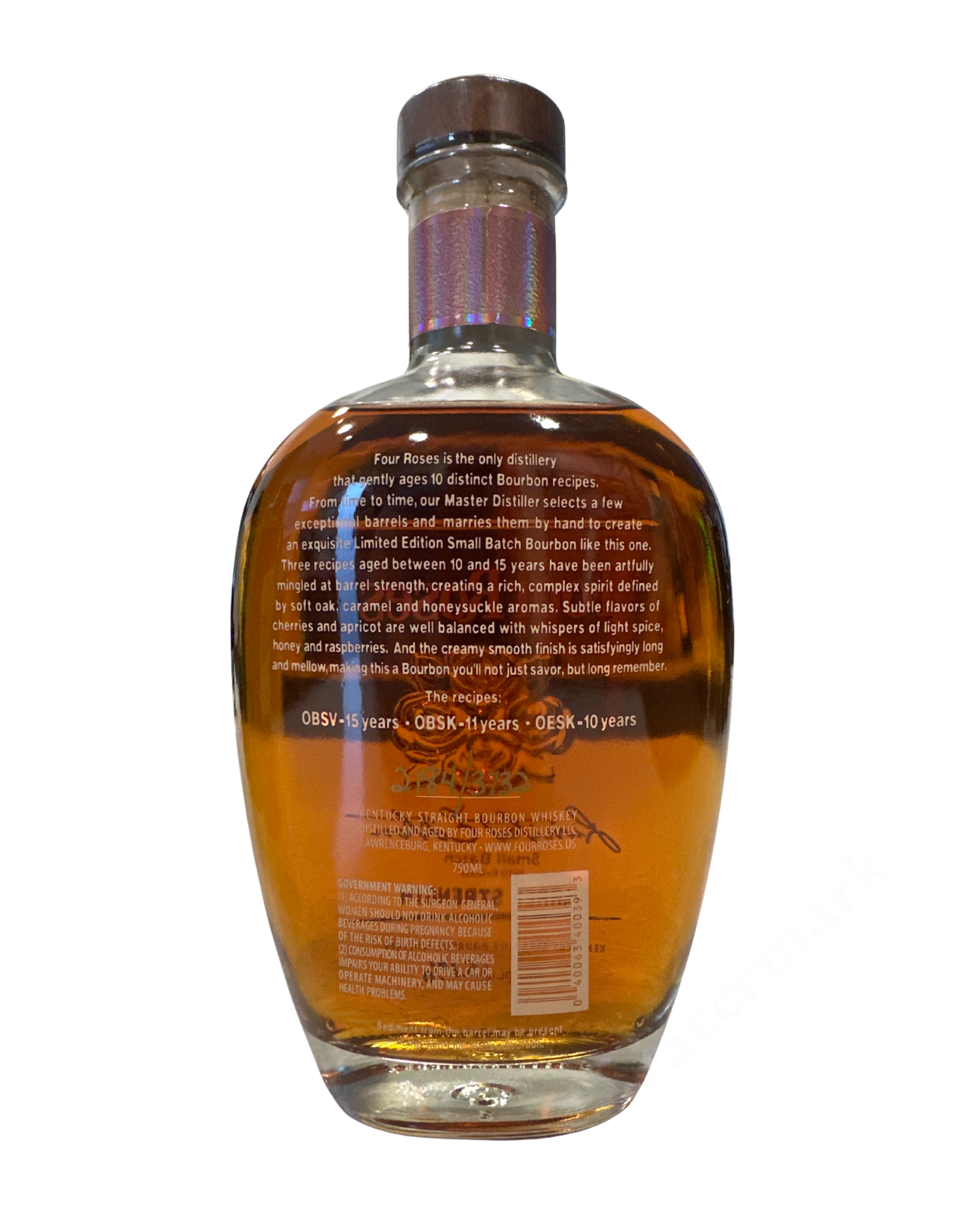 2010 Four Roses Small 110.2 Proof 750ml