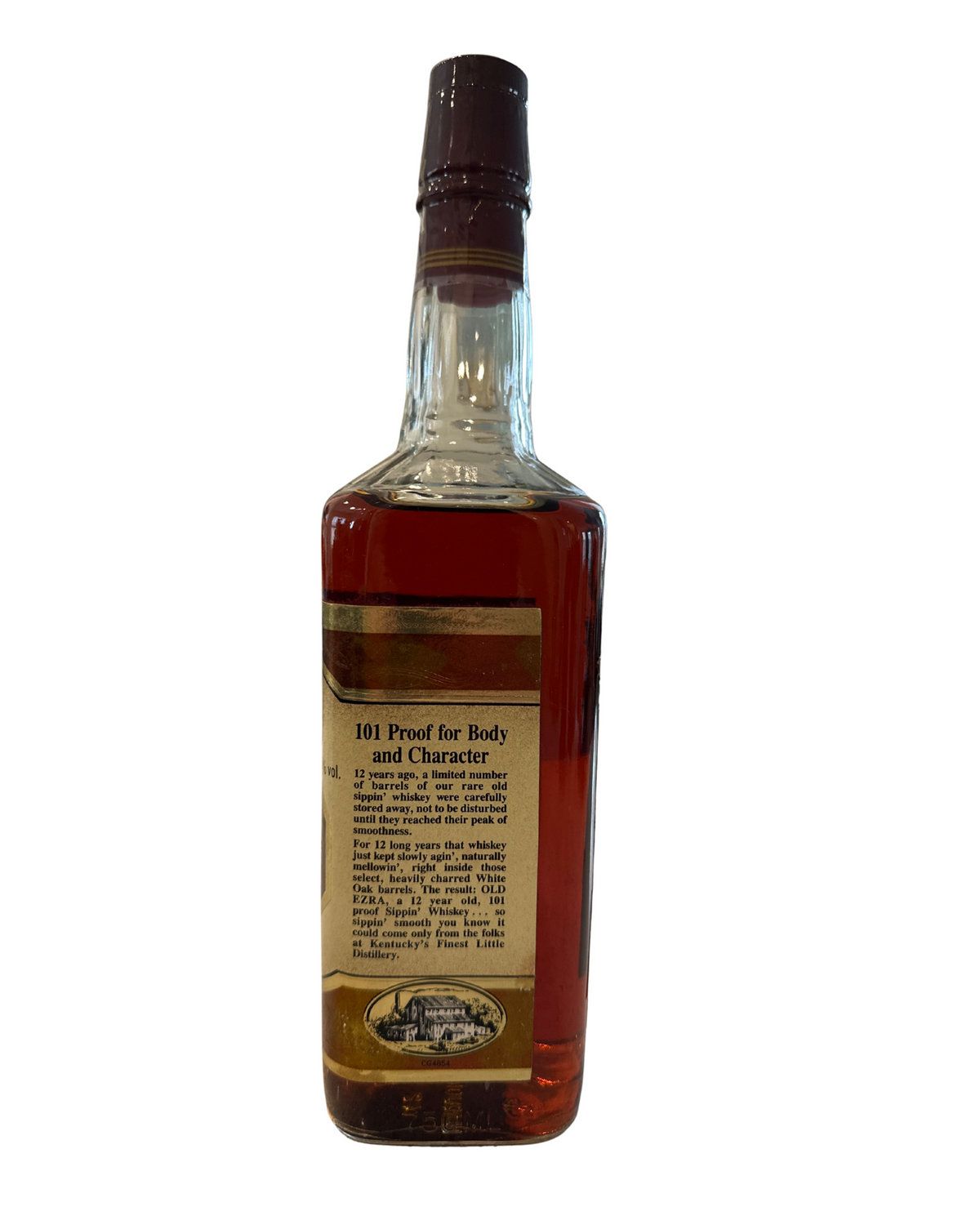 1989 Ezra Brooks 12 Year Sippin' Whiskey 101 Proof 750ml