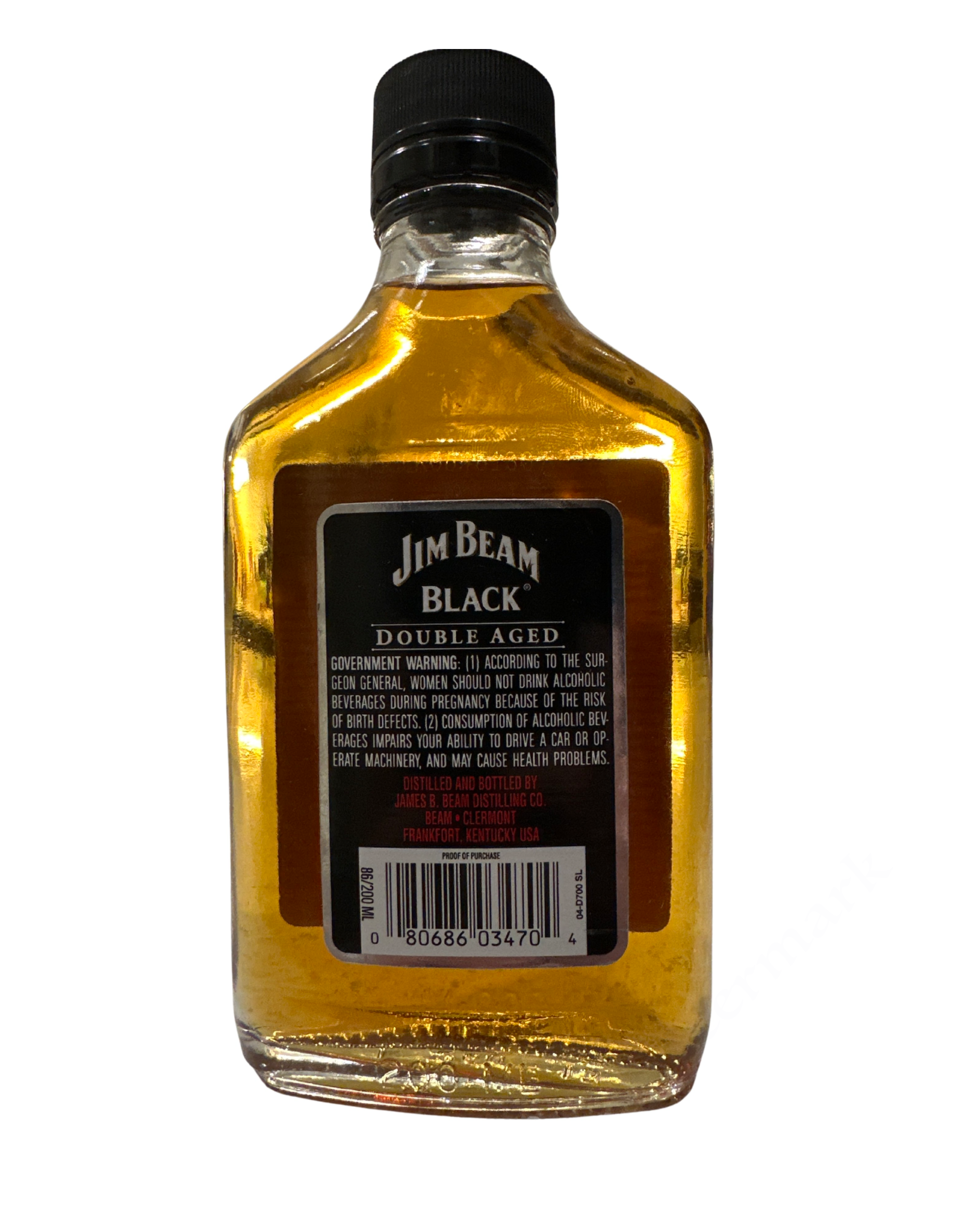 2013 Jim Beam BLACK DOUBLE AGED 86 Proof 200ml