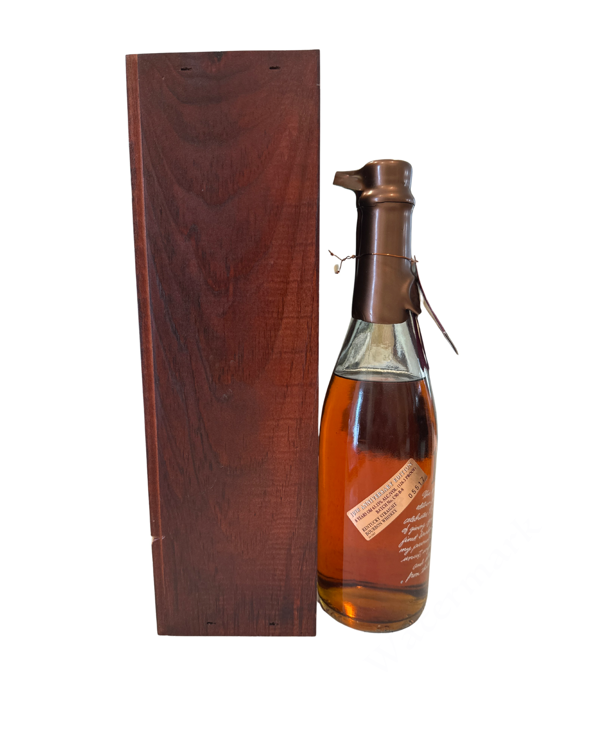 1998 Jim Beam Distillery Bookers Booker's This special 10th Anniversary Edition 127.9 Proof 750ml Batch C90-B-8