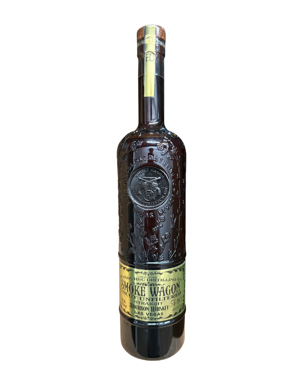 2020 Smoke Wagon BARREL STRENGTH BOURBON 113.90 Proof 750ml Batch 8