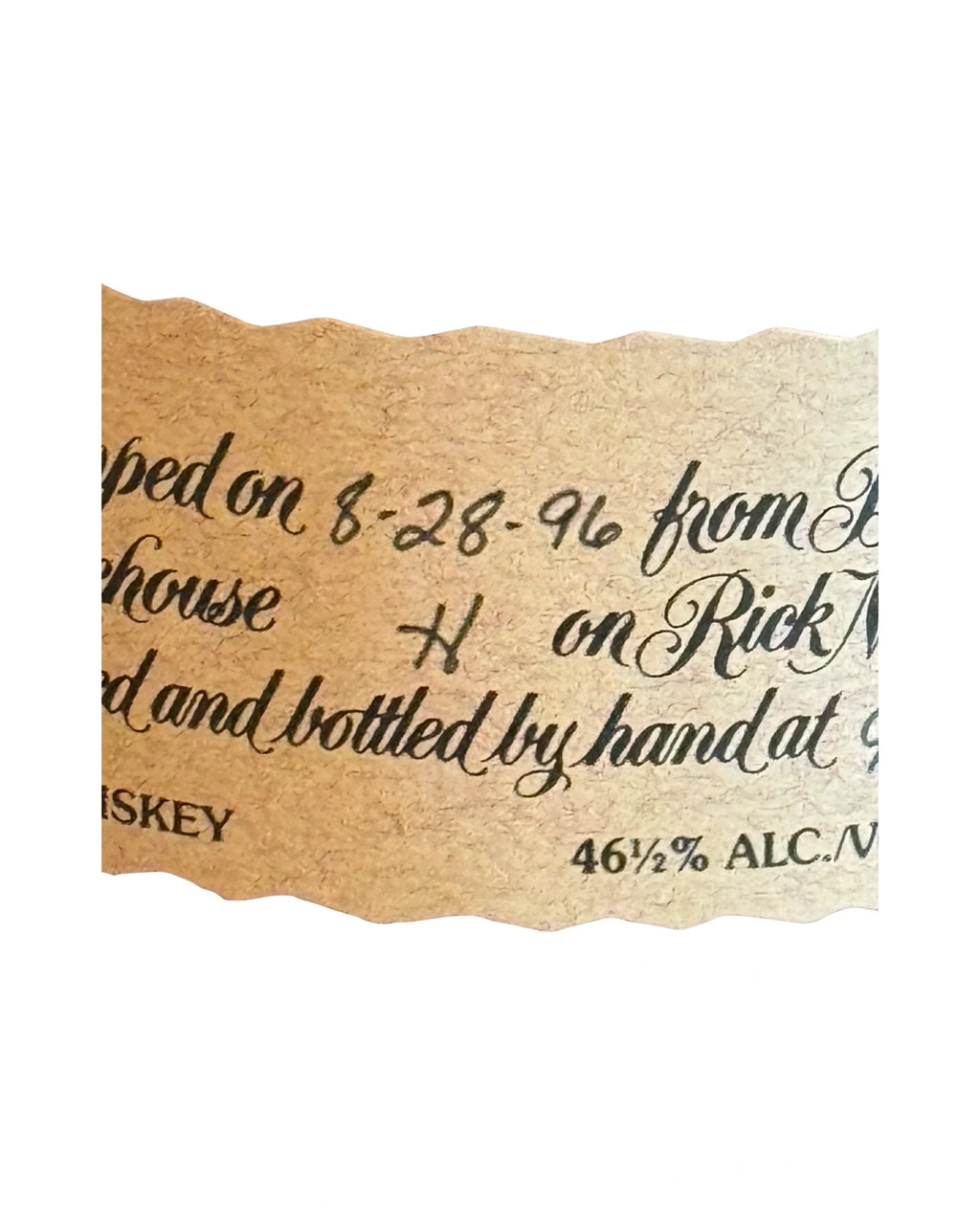 1996 Blanton's Single Barrel Bourbon 93 Proof 750ml