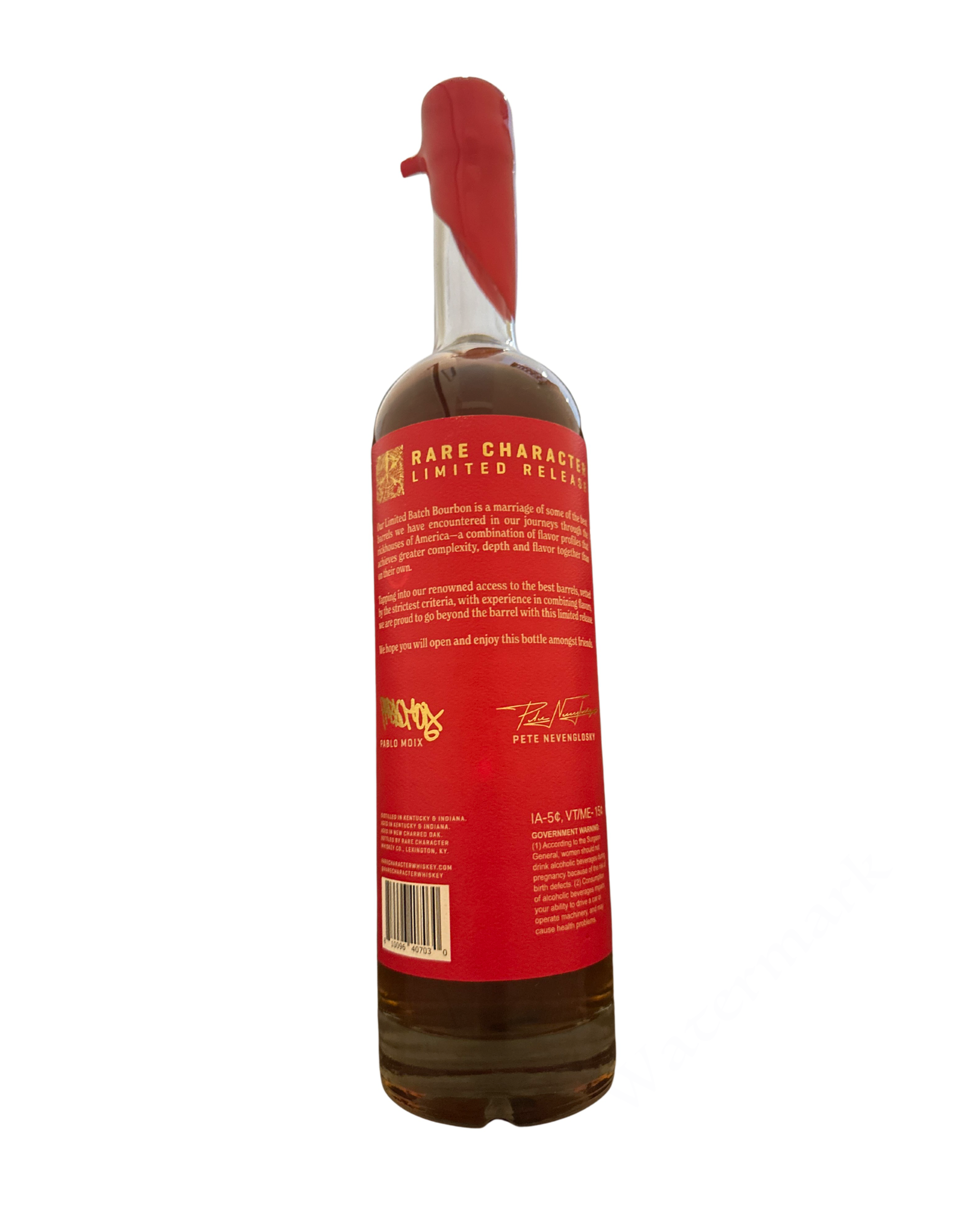 2025 Rare Character Whiskey Rare Character Limited Release Straight Bourbon Whiskey 119.5 Proof Batch 02