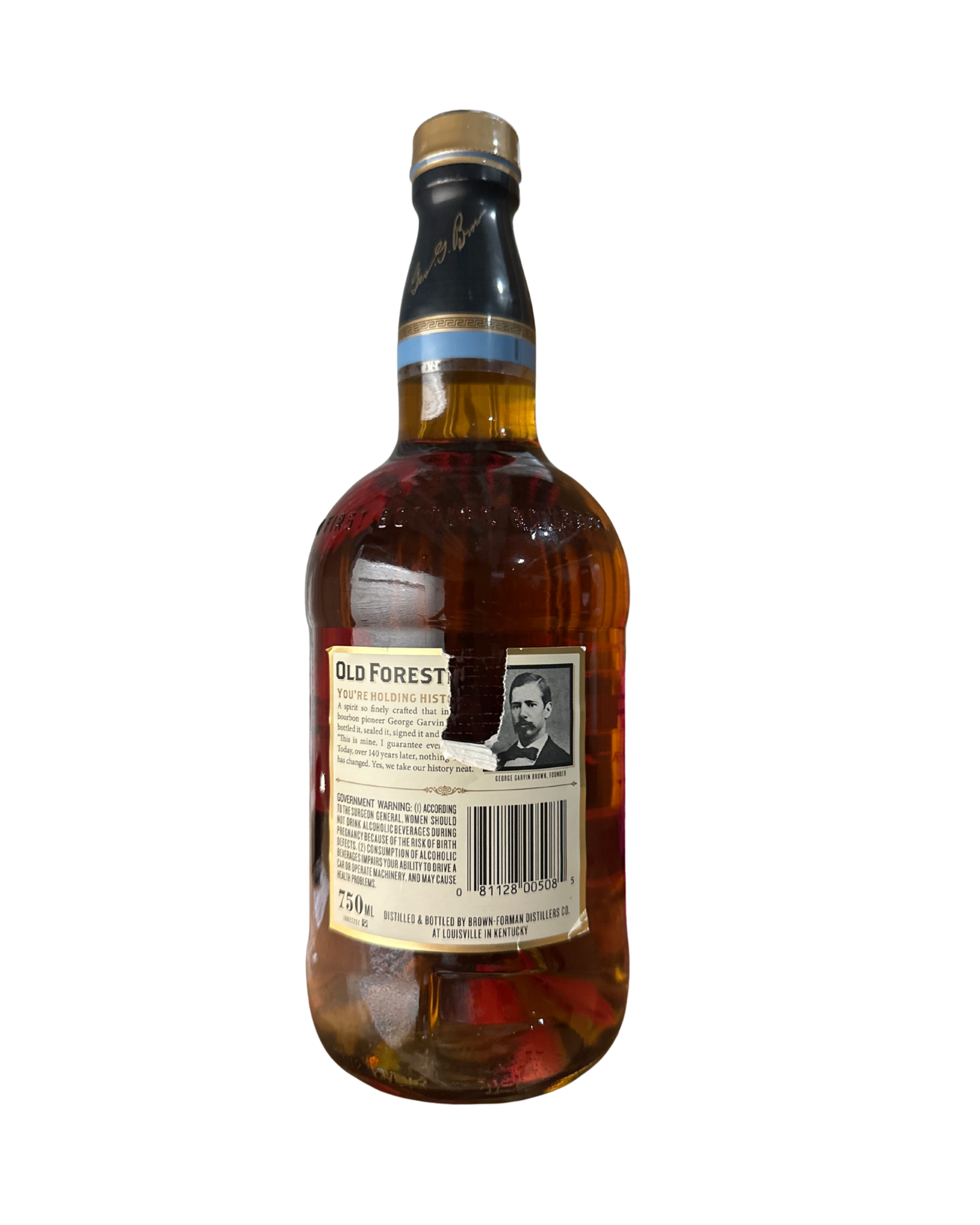 2014 Old Forester Kentucky Straight Bourbon Whisky 86 Proof 750ml