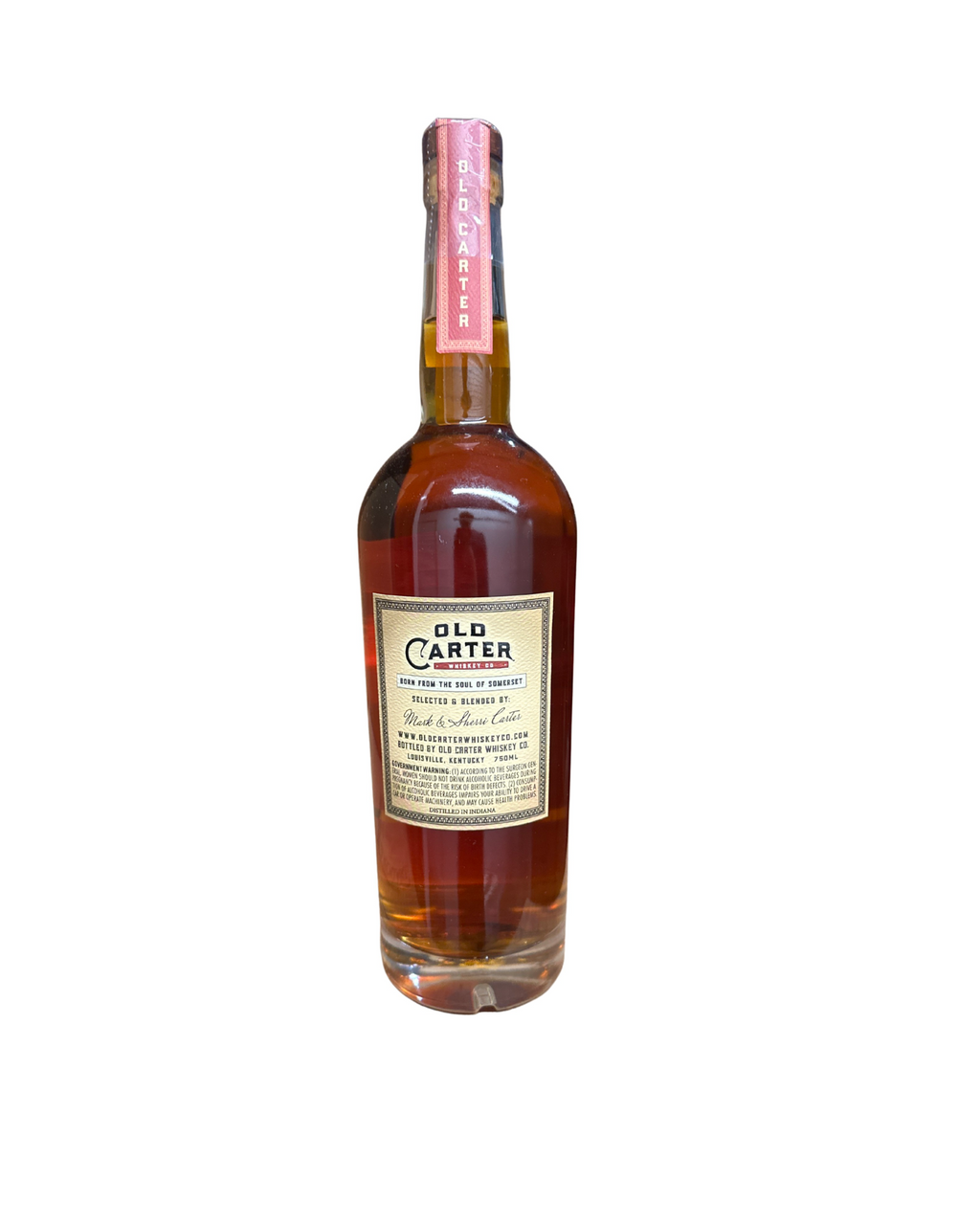 2022 Old Carter 1-OC Straight Bourbon Whiskey 117.6 Proof 750ml