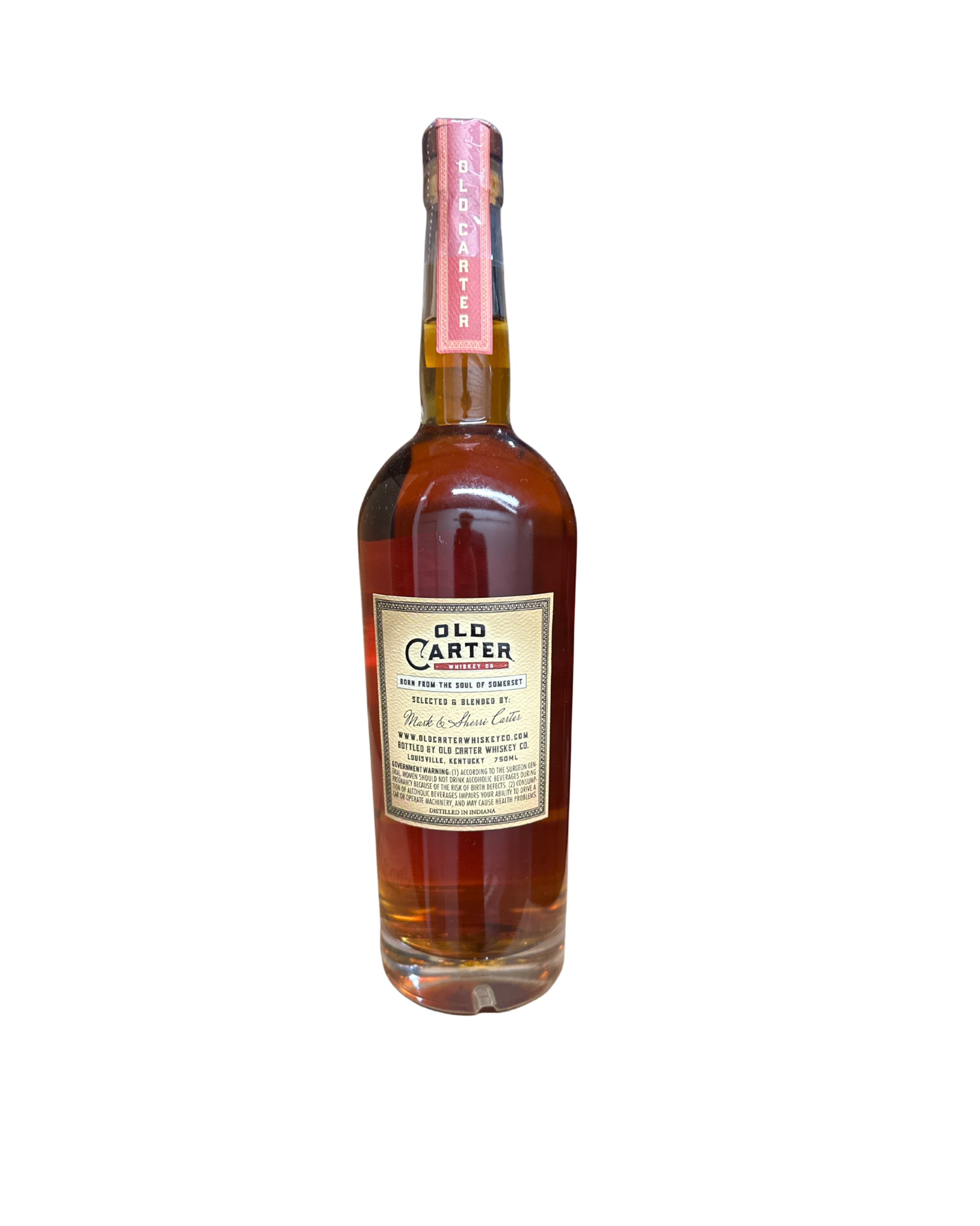 2022 Old Carter 1-OC Straight Bourbon Whiskey 117.6 Proof 750ml