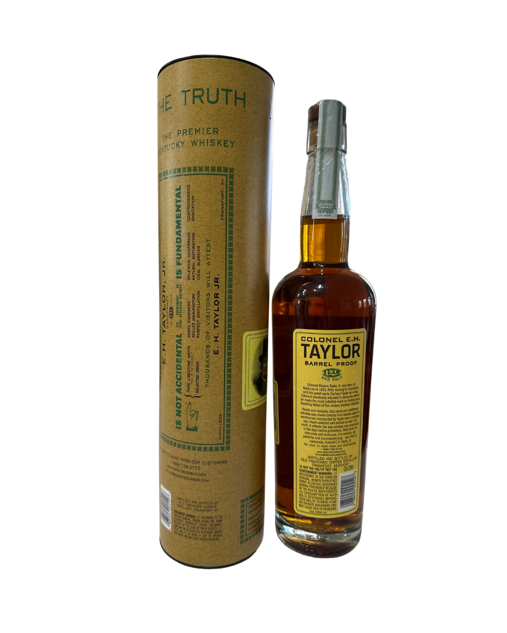2026 E.H. Taylor Colonel E.H. Taylor Barrel Proof Uncut & Unfiltered 127.9 Proof 750ml Batch 15