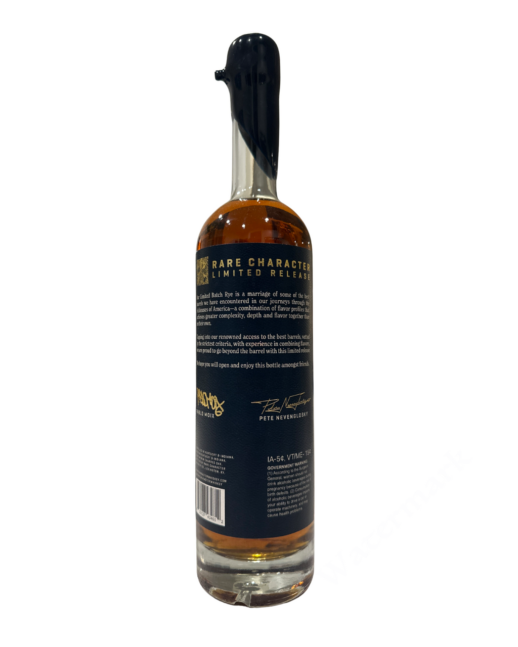 2025 Rare Character Limited Release Straight Rye Whiskey 123.76 Proof