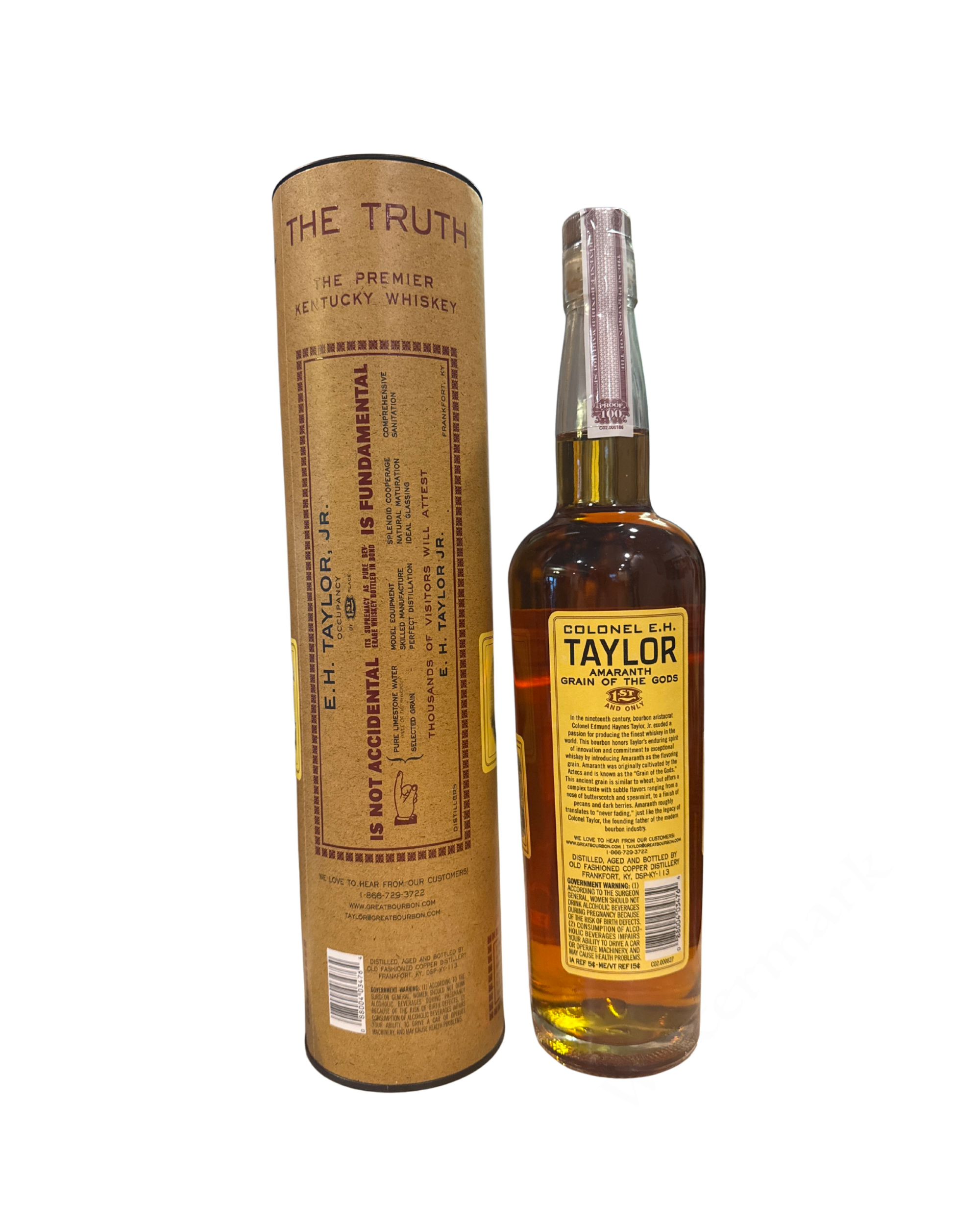 2019 Colonel E.H. Taylor, Amaranth Grain of the Gods 100 Proof 750ml