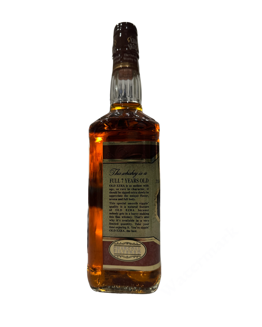 2010 Ezra Brooks Distilling Co. Old Ezra Rare Old 7 Sippin' Whiskey 101 Proof