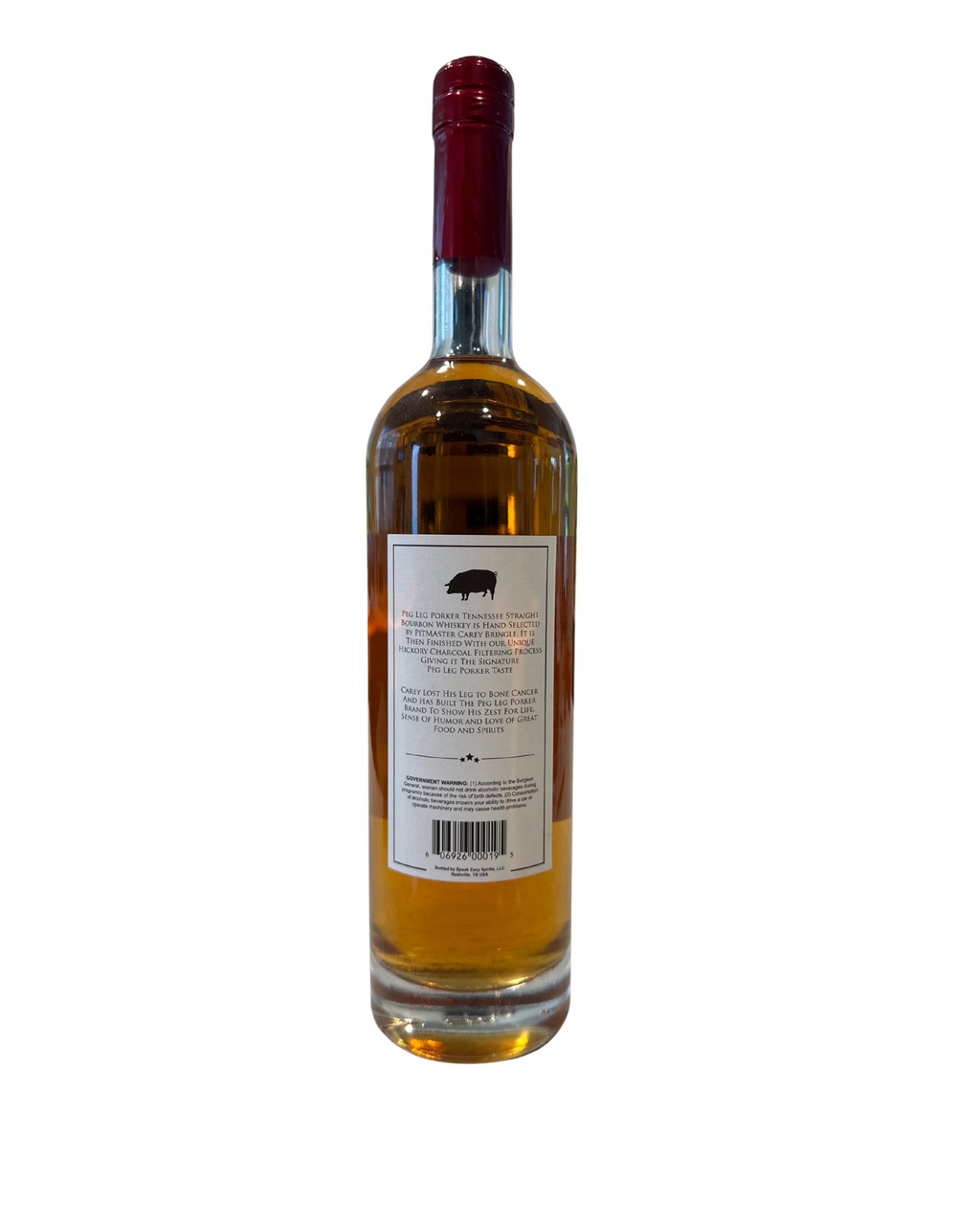 Peg Leg Porker Tennessee Straight Bourbon Whiskey 90 Proof 750ml