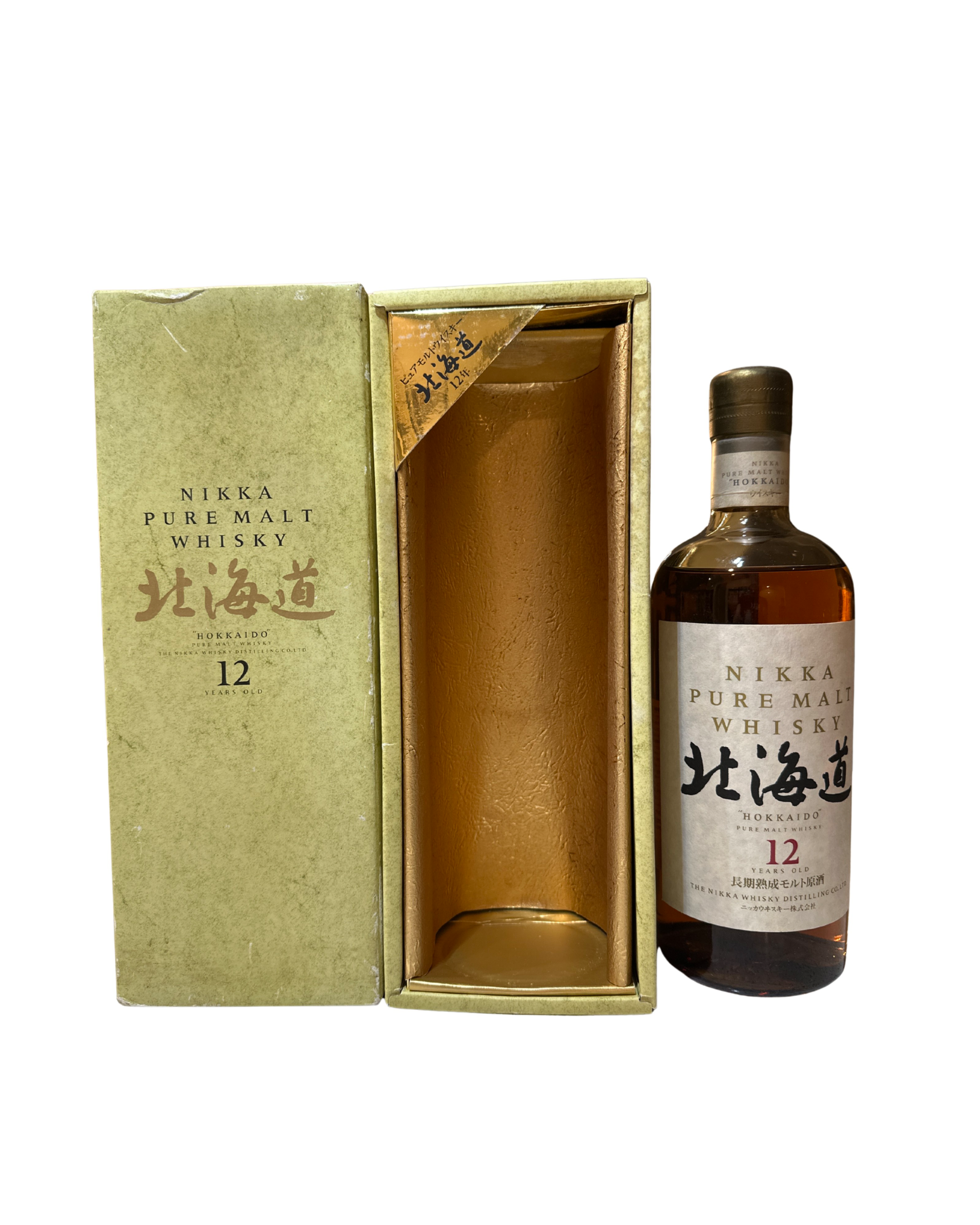 1984 Nikka Hokkaido Nikka Pure Malt Whisky 86 Proof 750ml