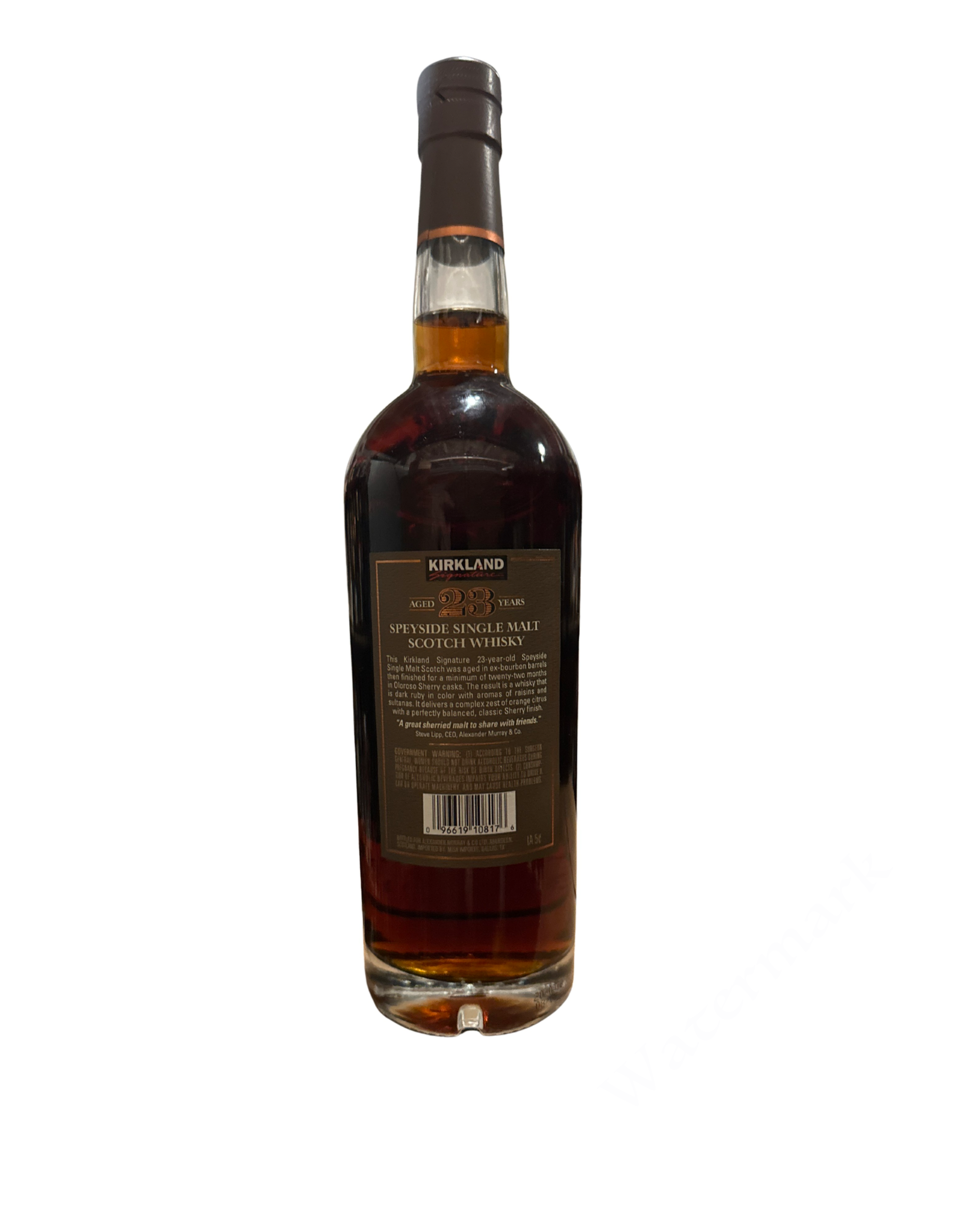 2020 Kirkland (Bottled by Alexander Murray & Co. Ltd.) Kirkland Aged 23 Years Speyside Single Malt Scotch Whisky 92 Proof