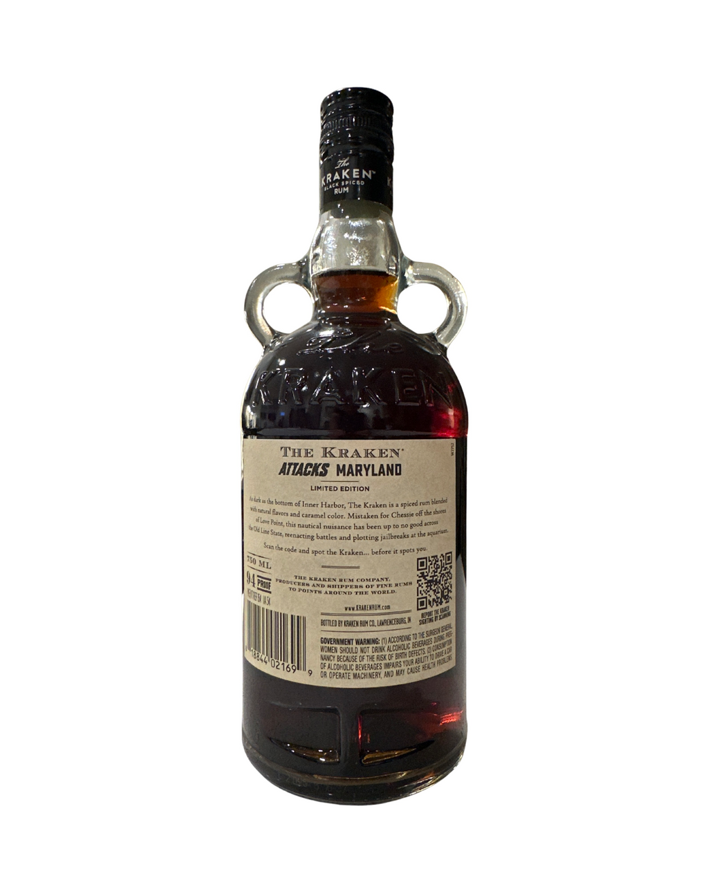 2021 The Kraken Attacks Maryland 94 Proof 750ml