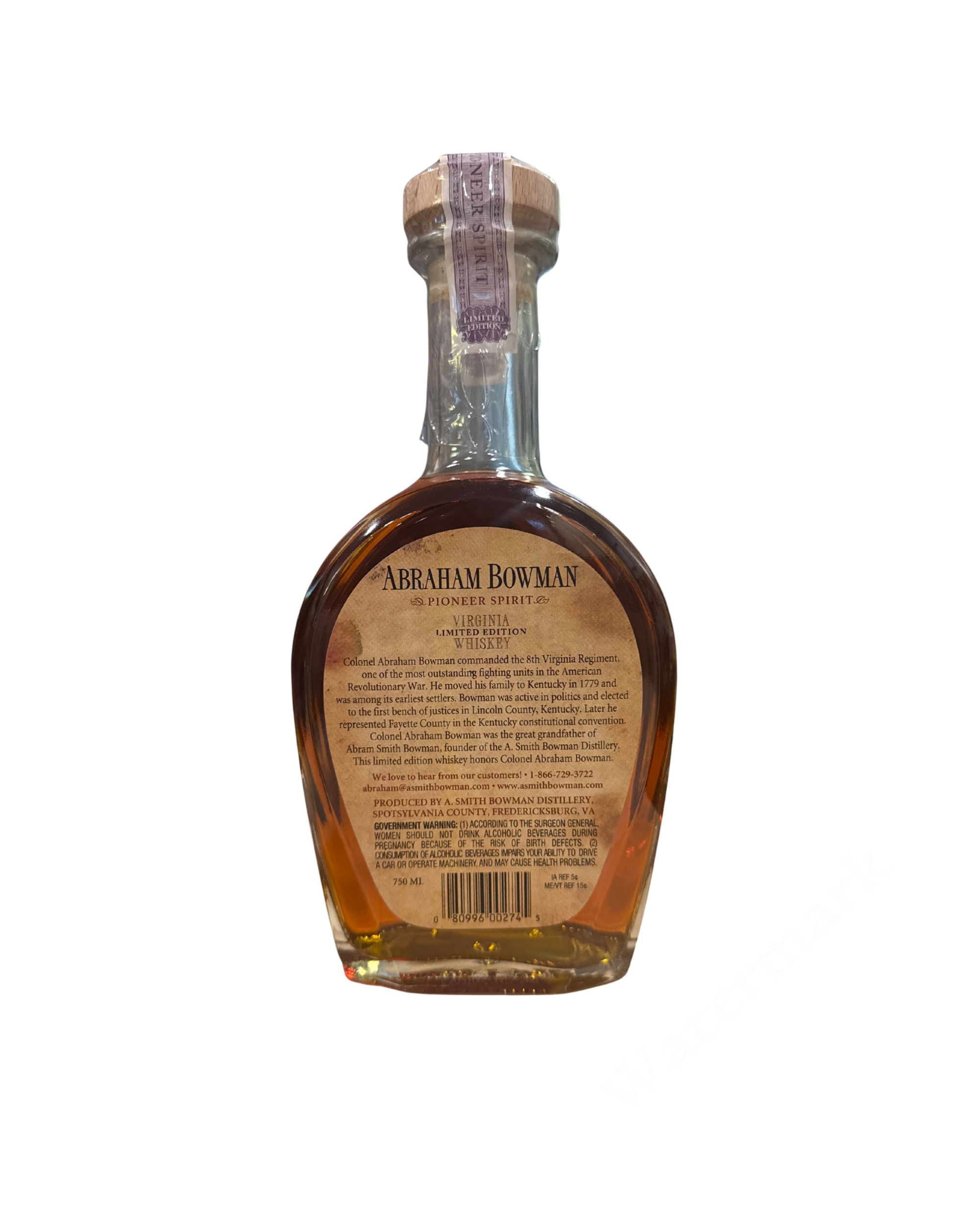 2020 Abraham Bowman Gingerbread #2 Whiskey 110 Proof 750ml