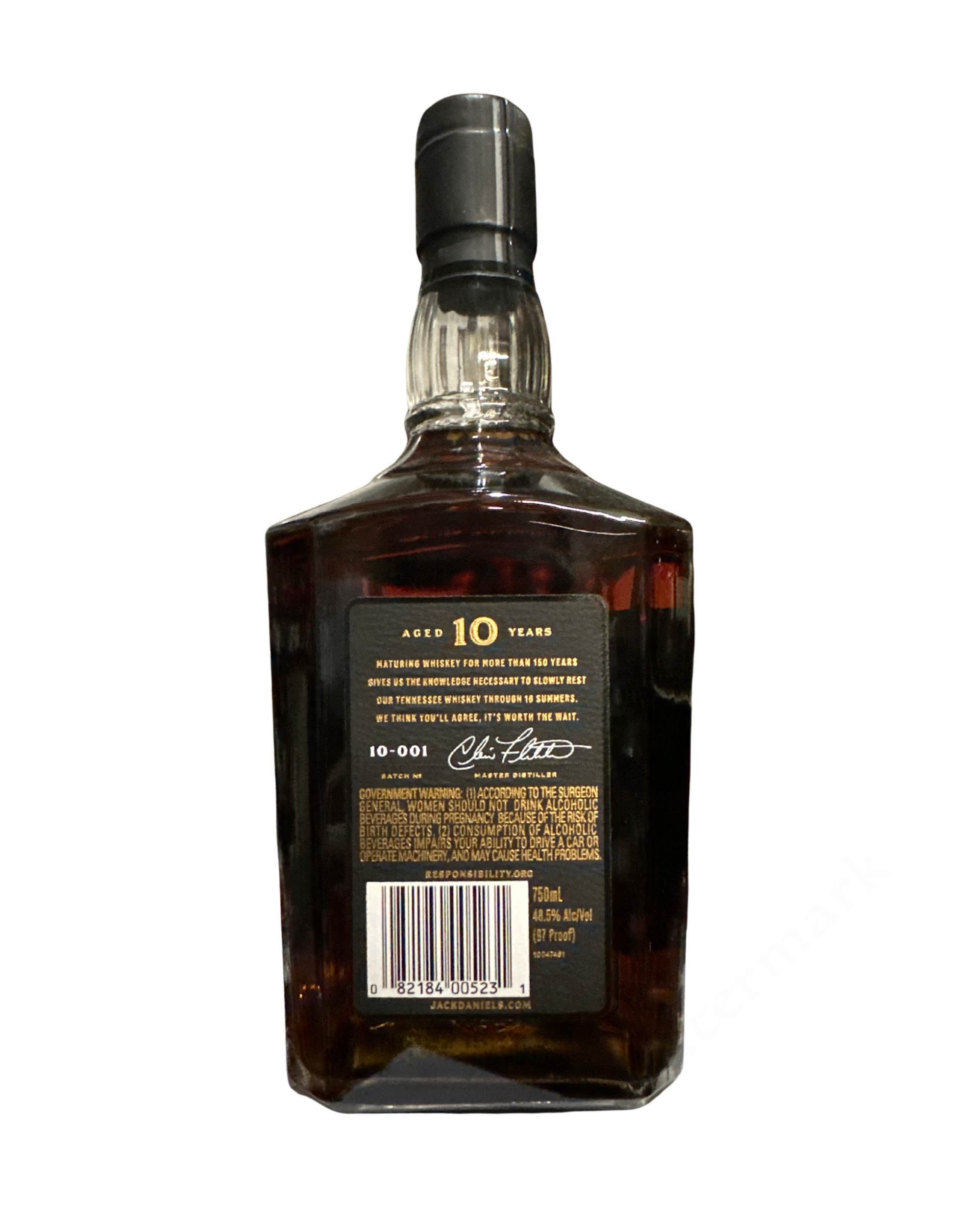 2021 Jack Daniel Distillery Jack Daniel's 10 Years Old 97 Proof 750ml Batch 1