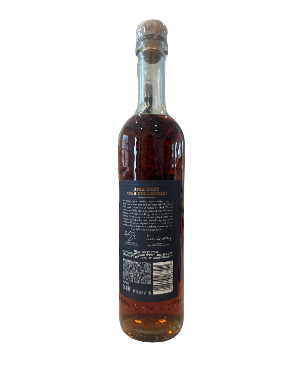 2024 High West Cask Collection: A Blend of Straight Whiskeys finished in Petite Sirah Barrels 100 Proof