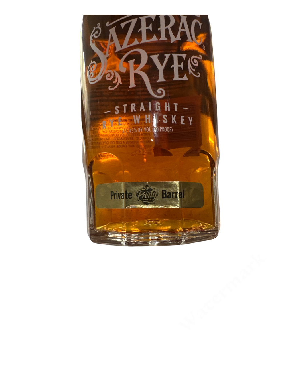 2008 Sazerac Buffalo Trace Sazerac Rye Straight Whiskey Private Barrel 90 Proof 750ml