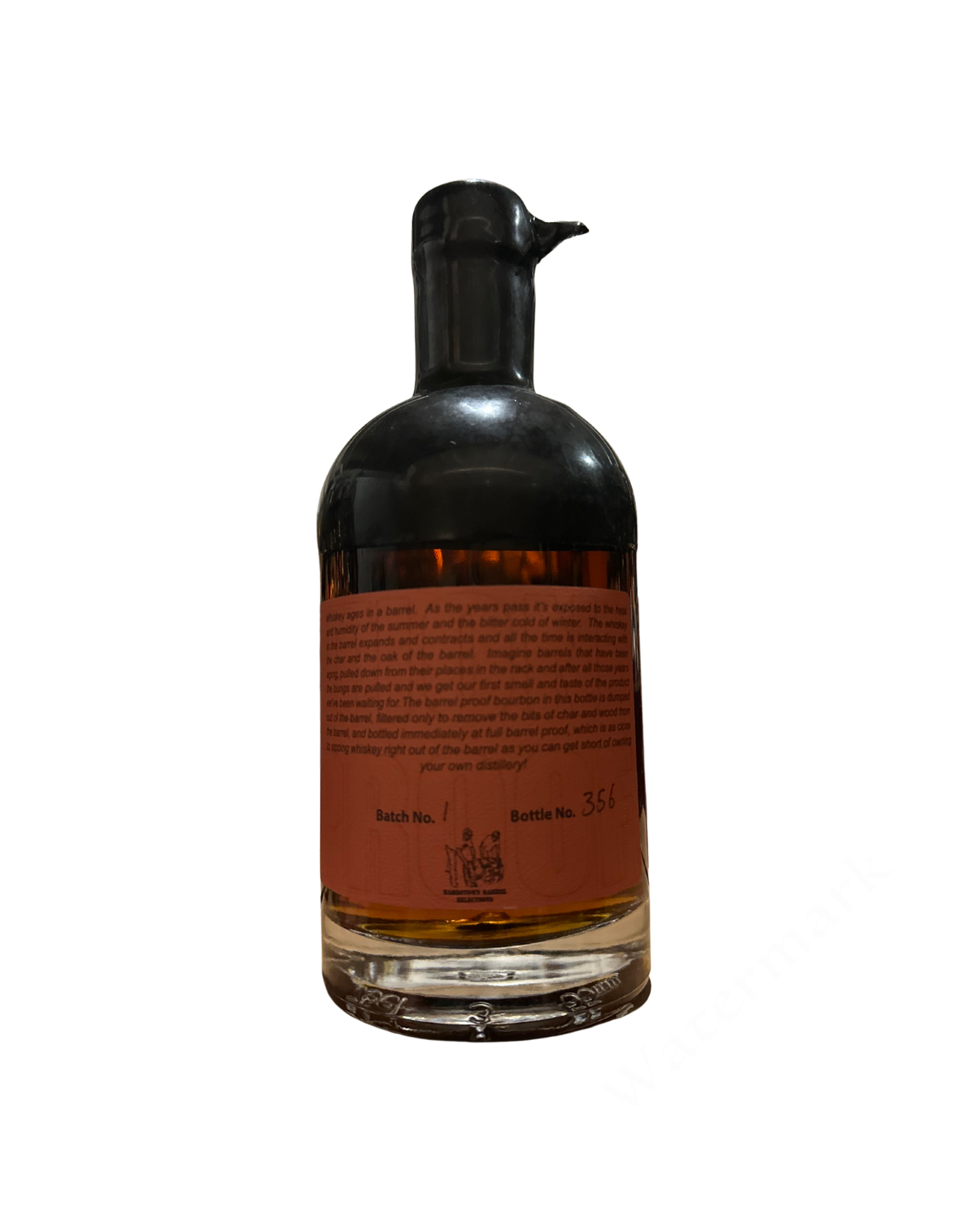 Redemption Barrel Proof Straight High Rye Bourbon Whiskey 109.2 Proof